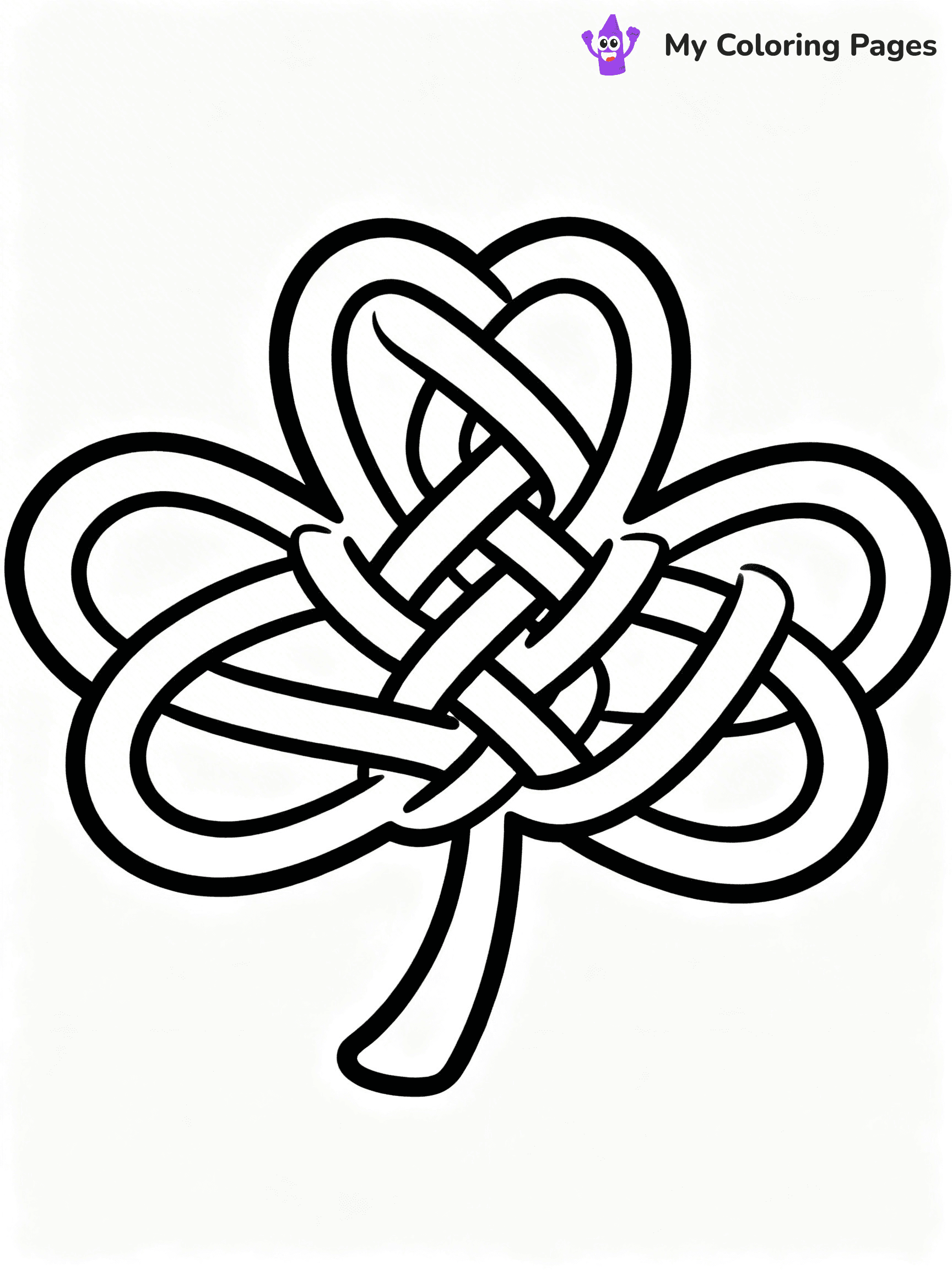 Shamrocks Coloring Pages - 19