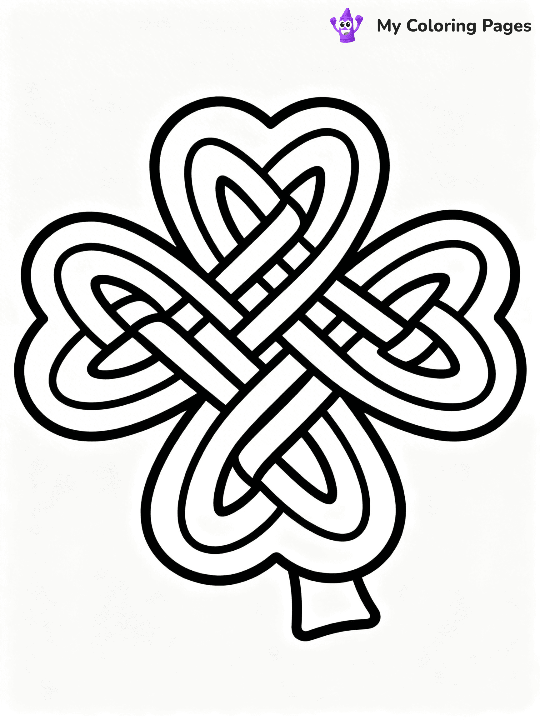 Shamrocks Coloring Pages - 18