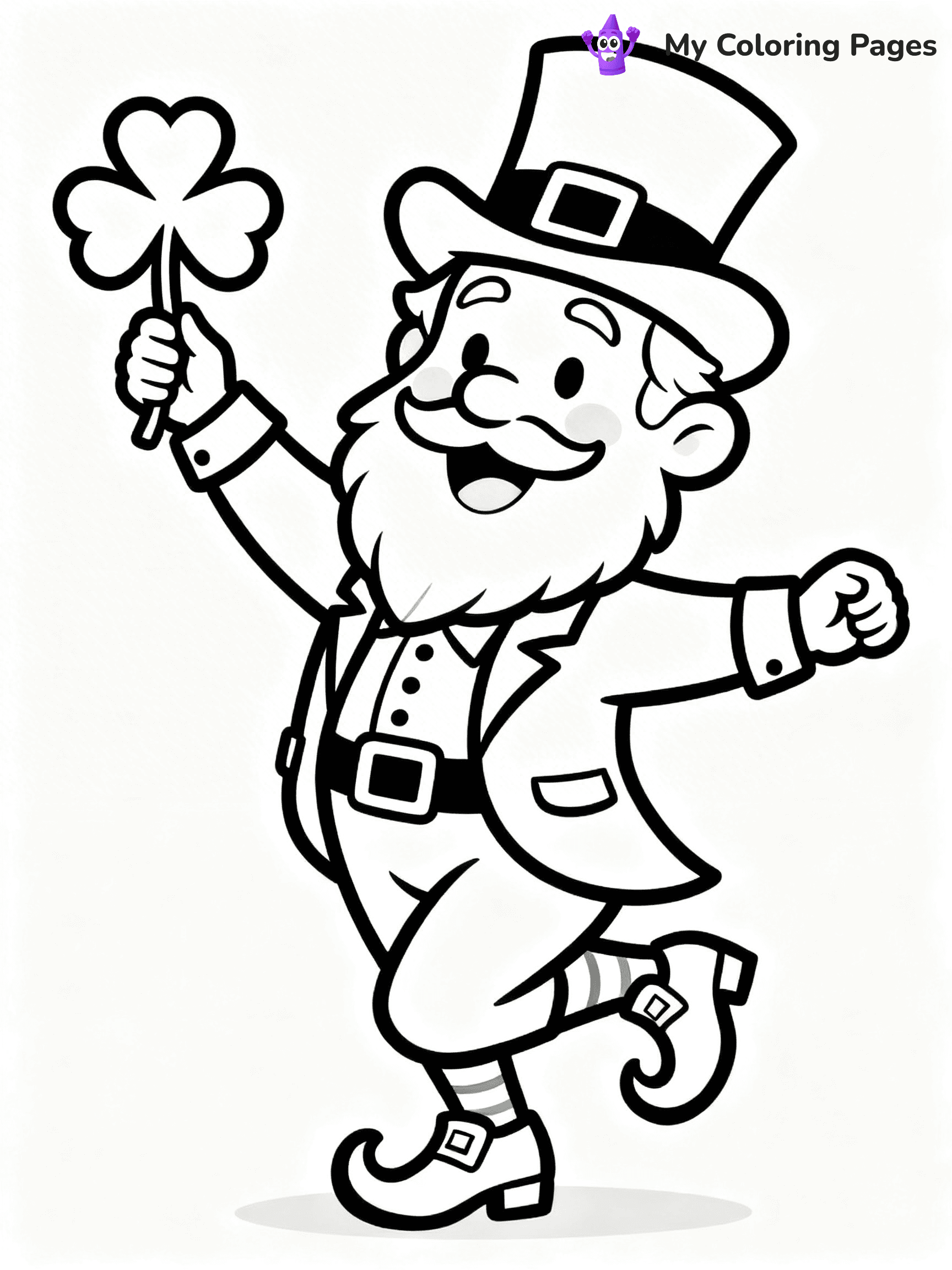 Shamrocks Coloring Pages - 17