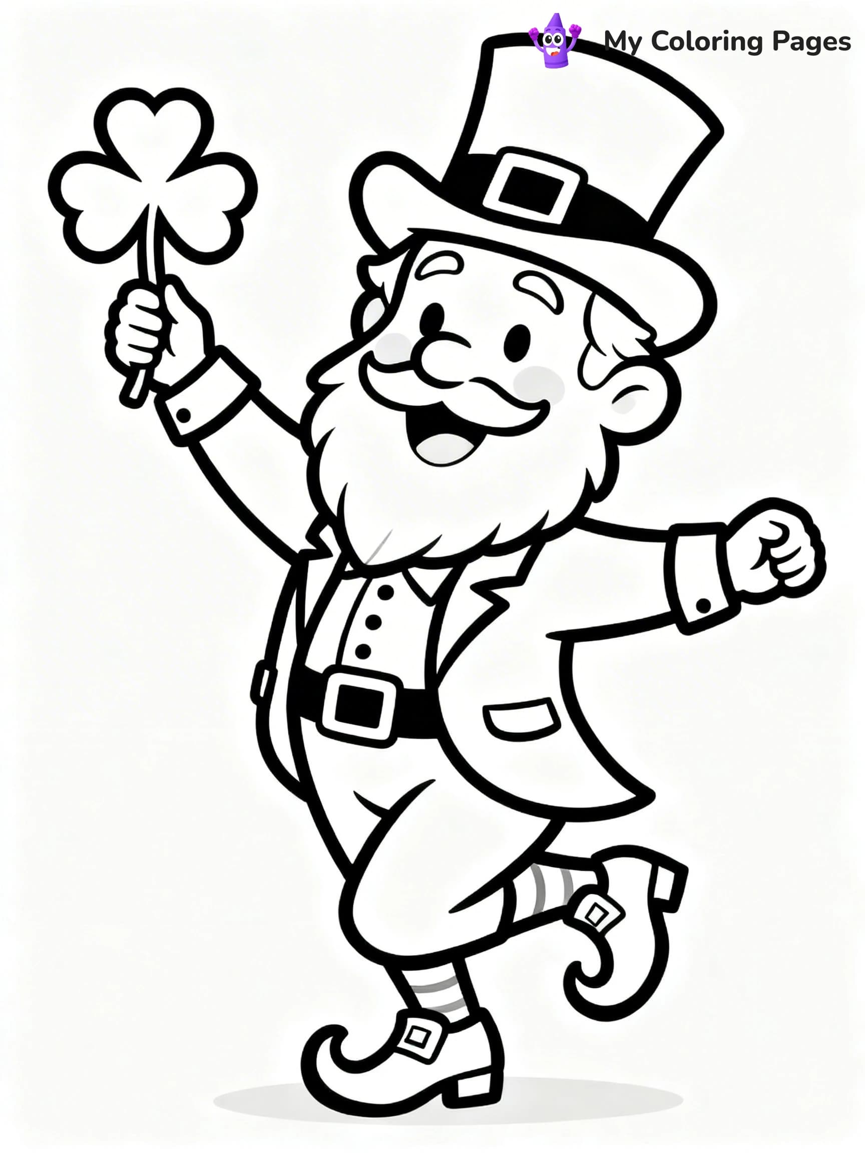 Shamrocks Coloring Pages - 17