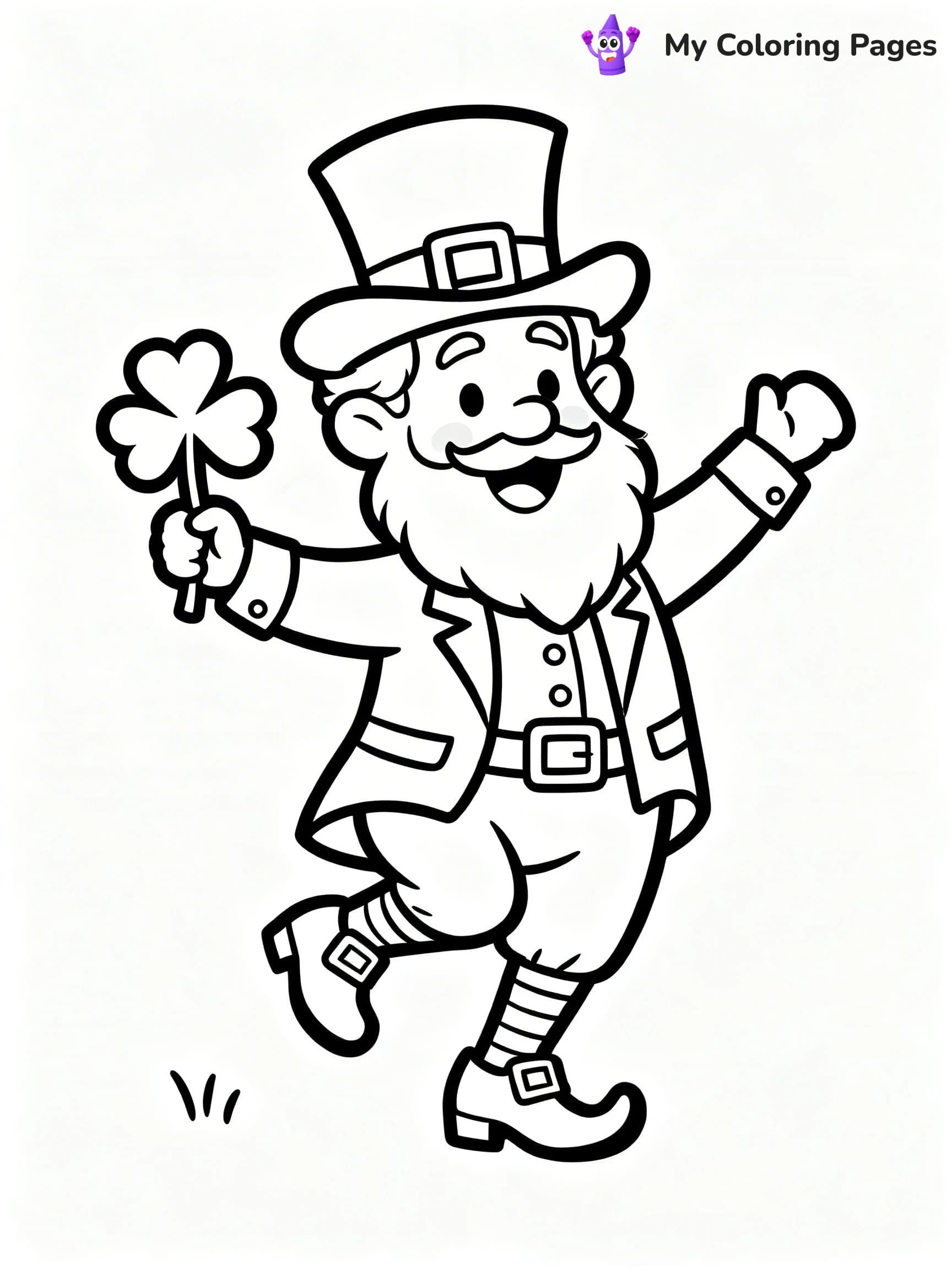 Shamrocks Coloring Pages - 15