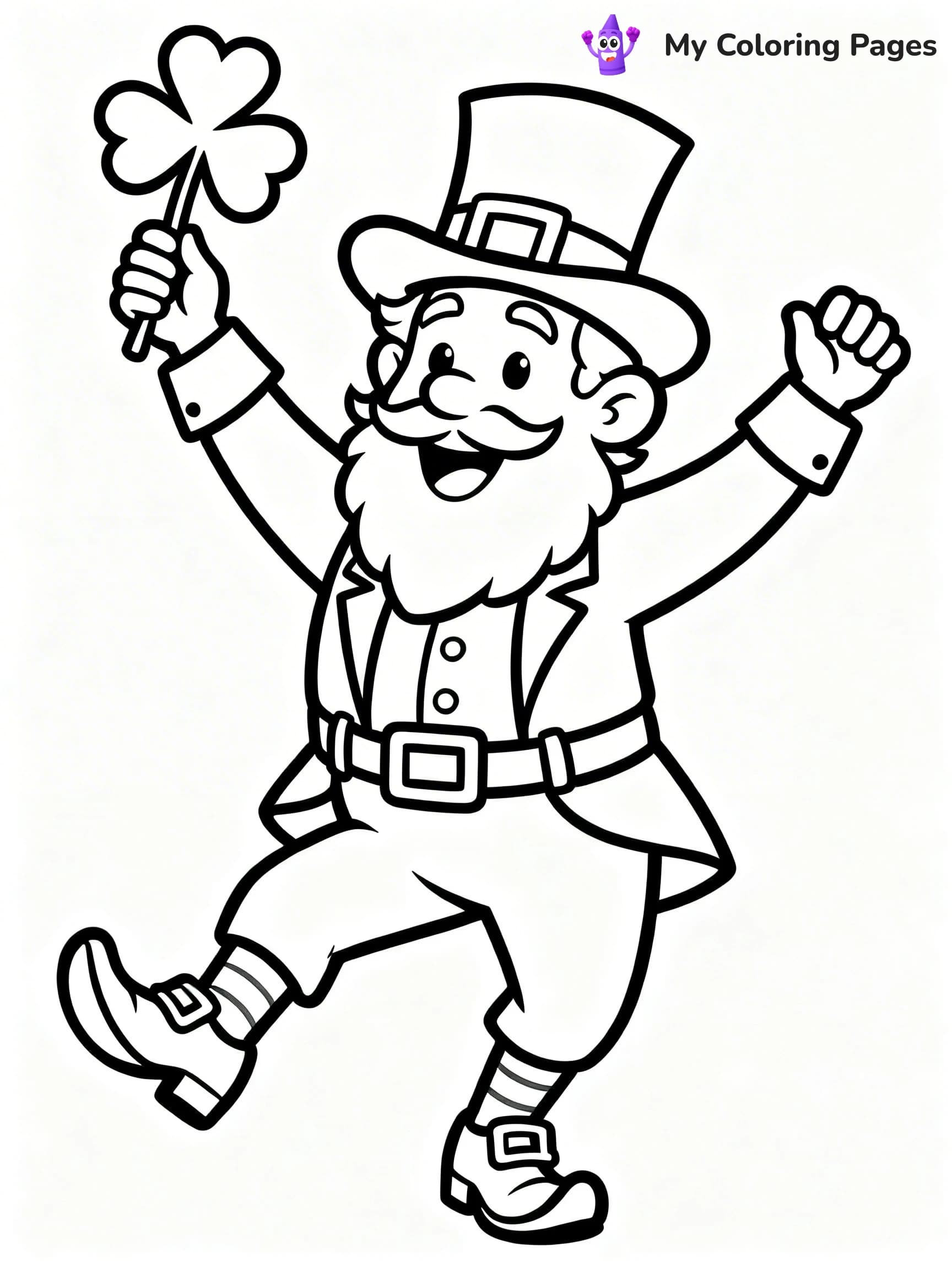 Shamrocks Coloring Pages - 14