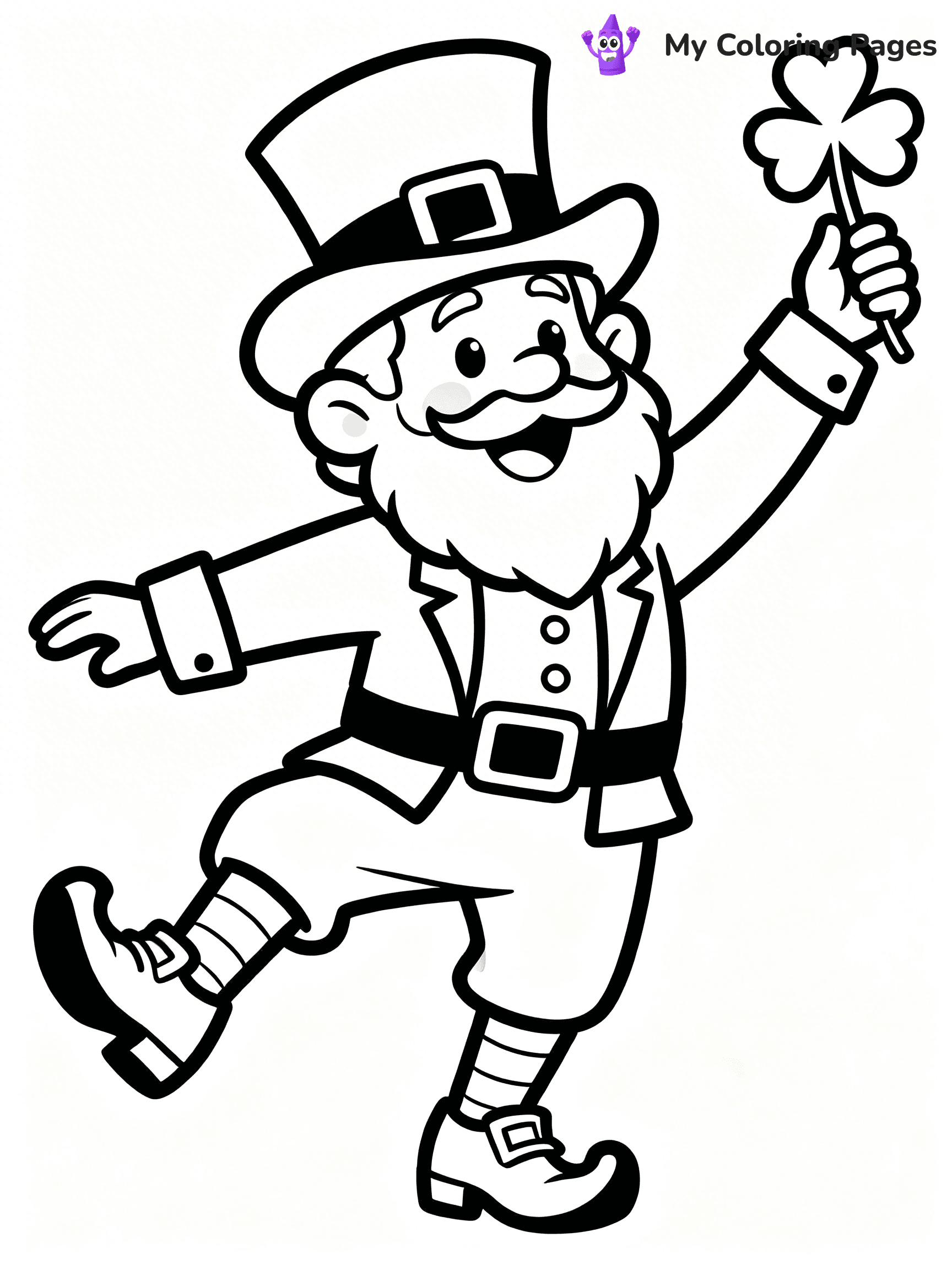 Shamrocks Coloring Pages - 13