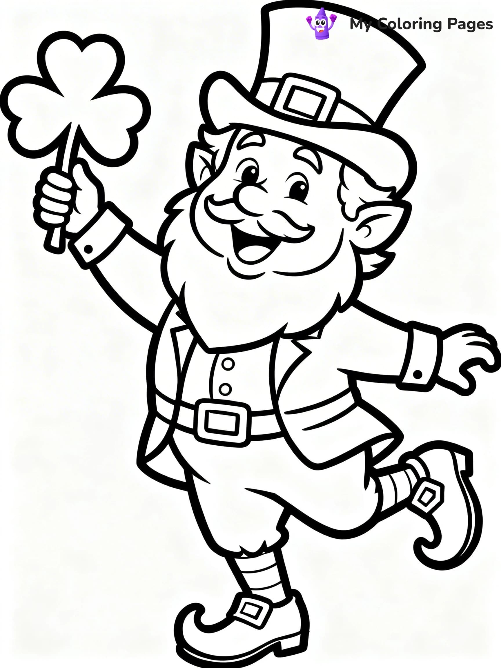 Shamrocks Coloring Pages - 12