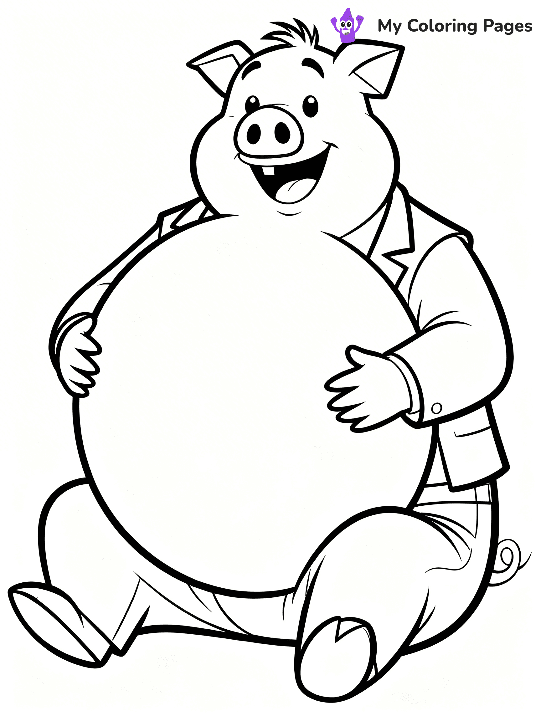 Chicken Little Coloring Pages - 19