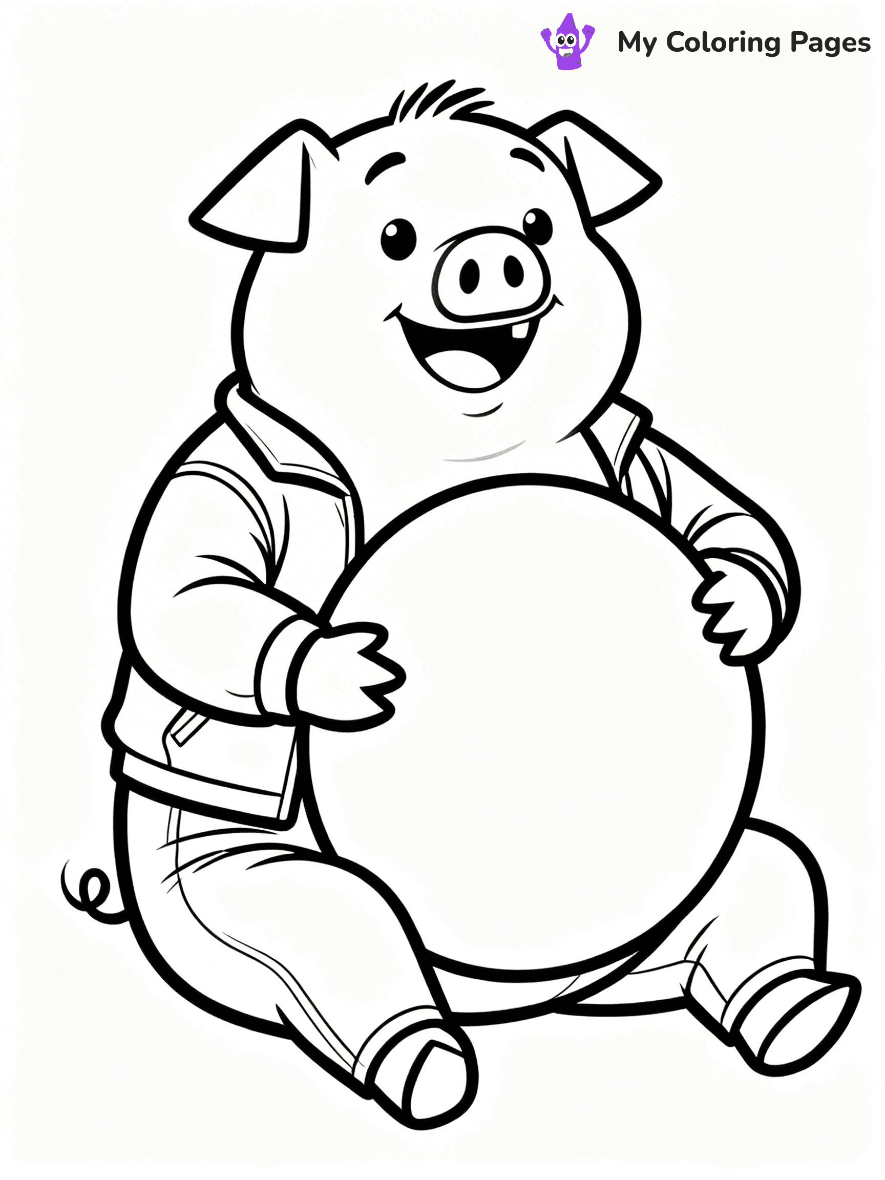 Chicken Little Coloring Pages - 16