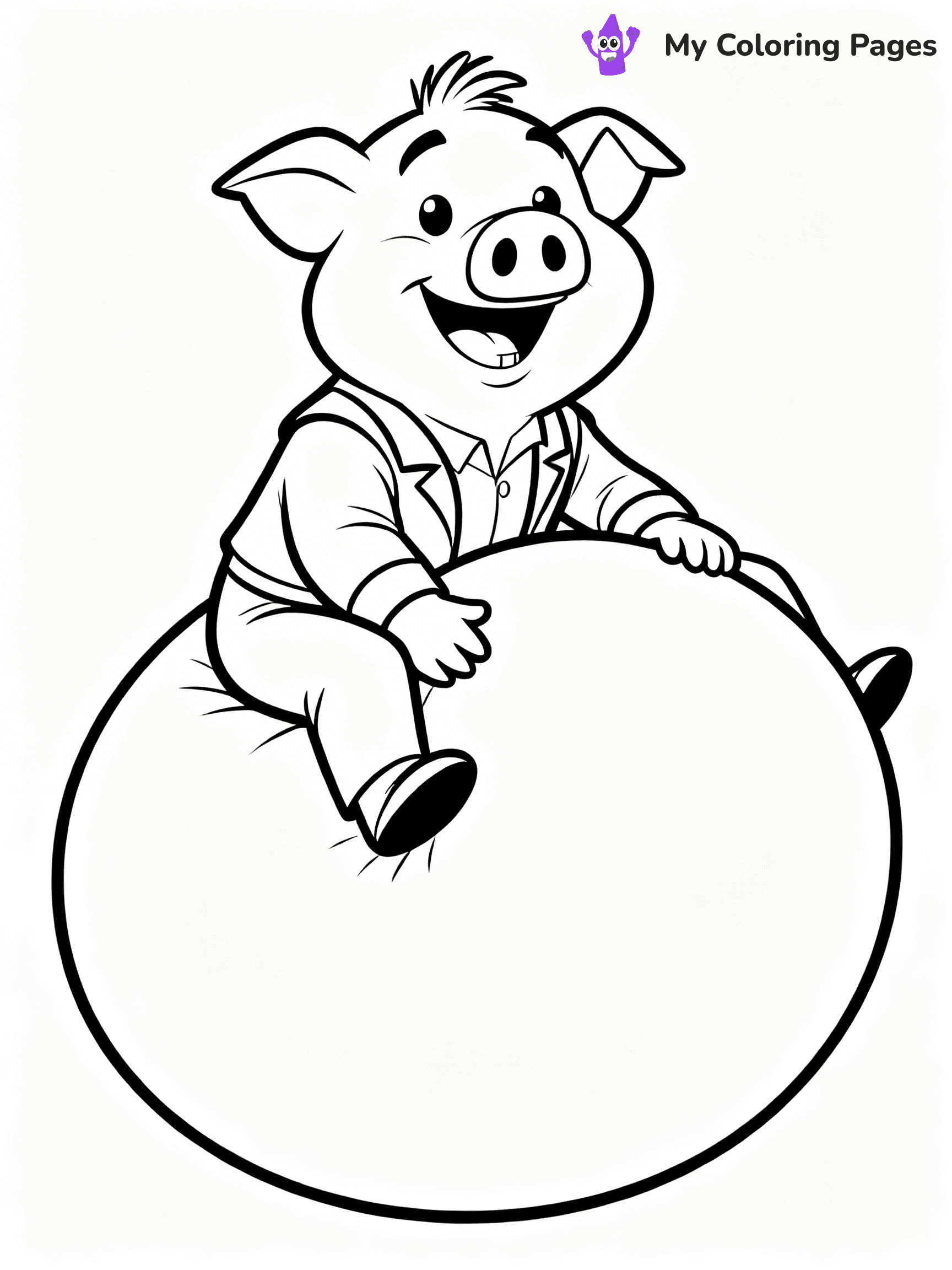 Chicken Little Coloring Pages - 15