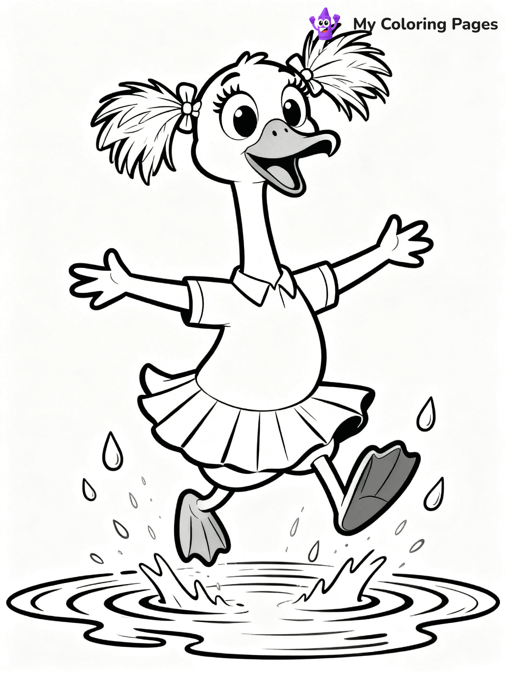 Chicken Little Coloring Pages - 13