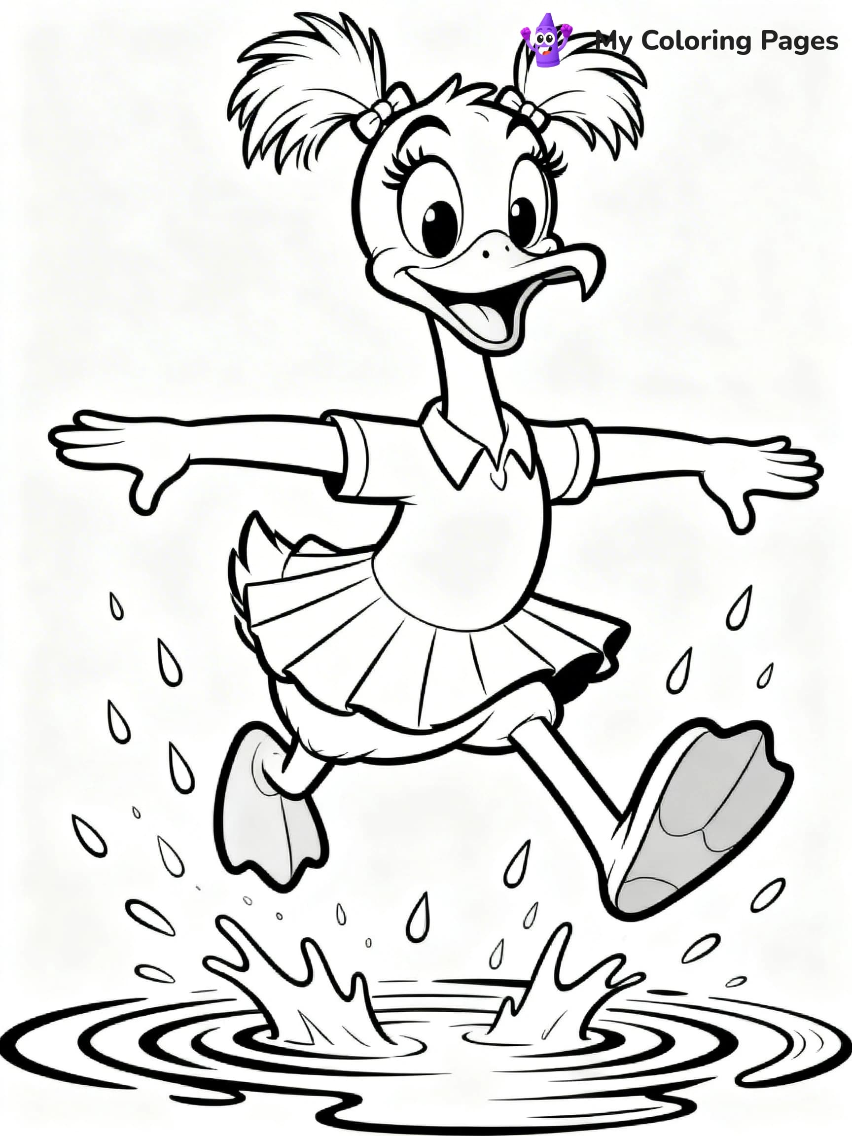 Chicken Little Coloring Pages - 17