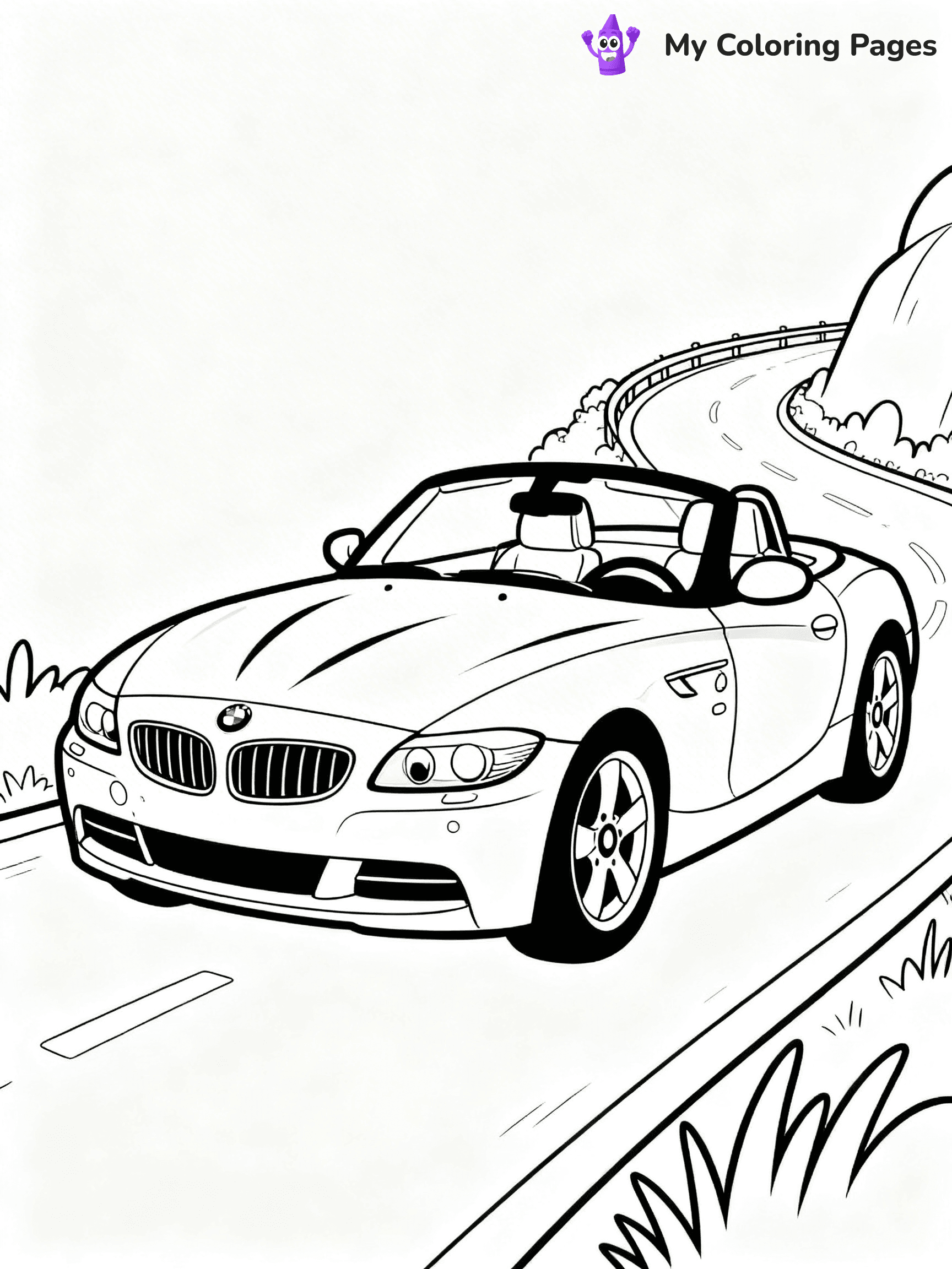BMW Coloring Pages - 28