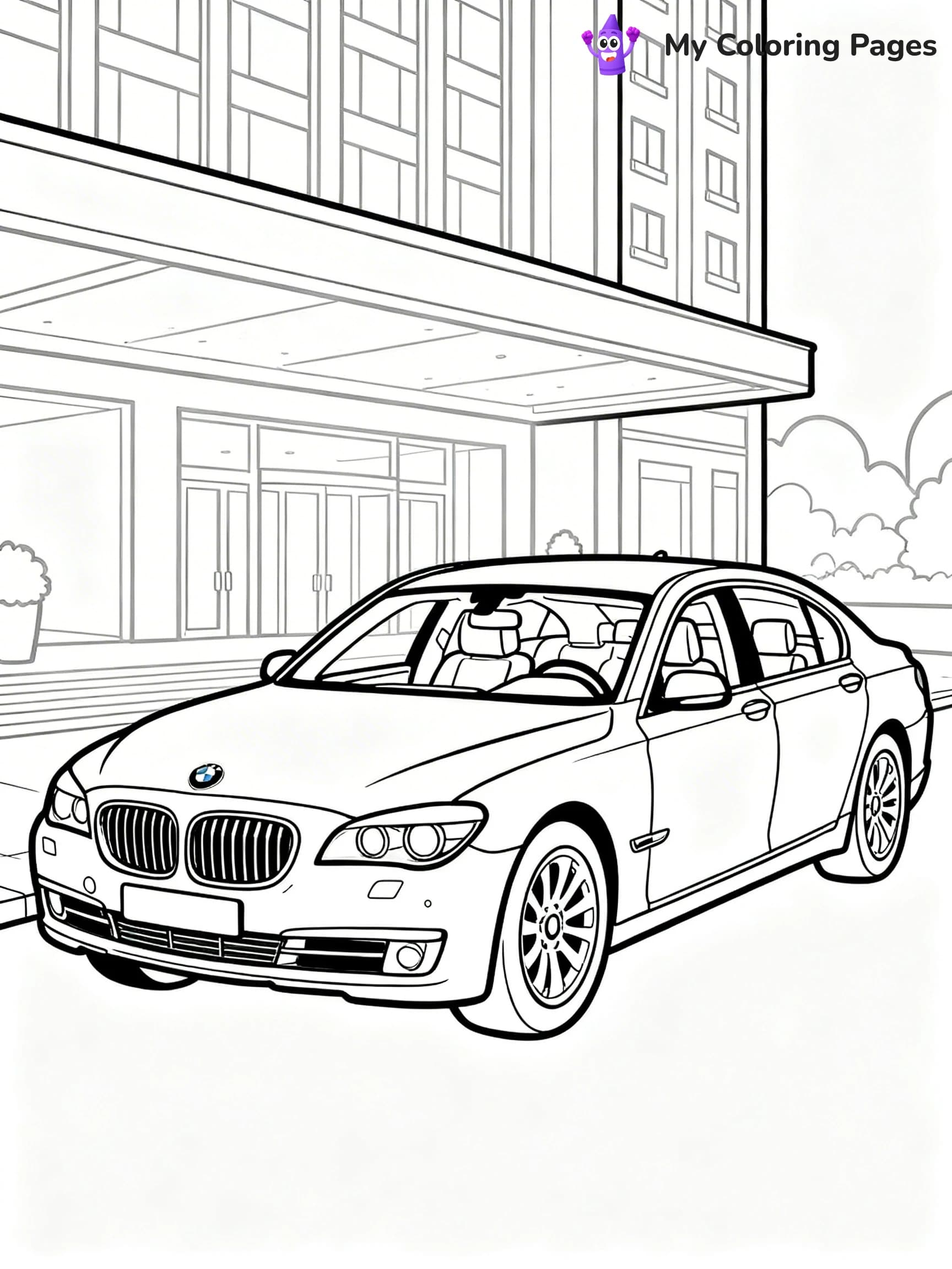 BMW Coloring Pages - 23