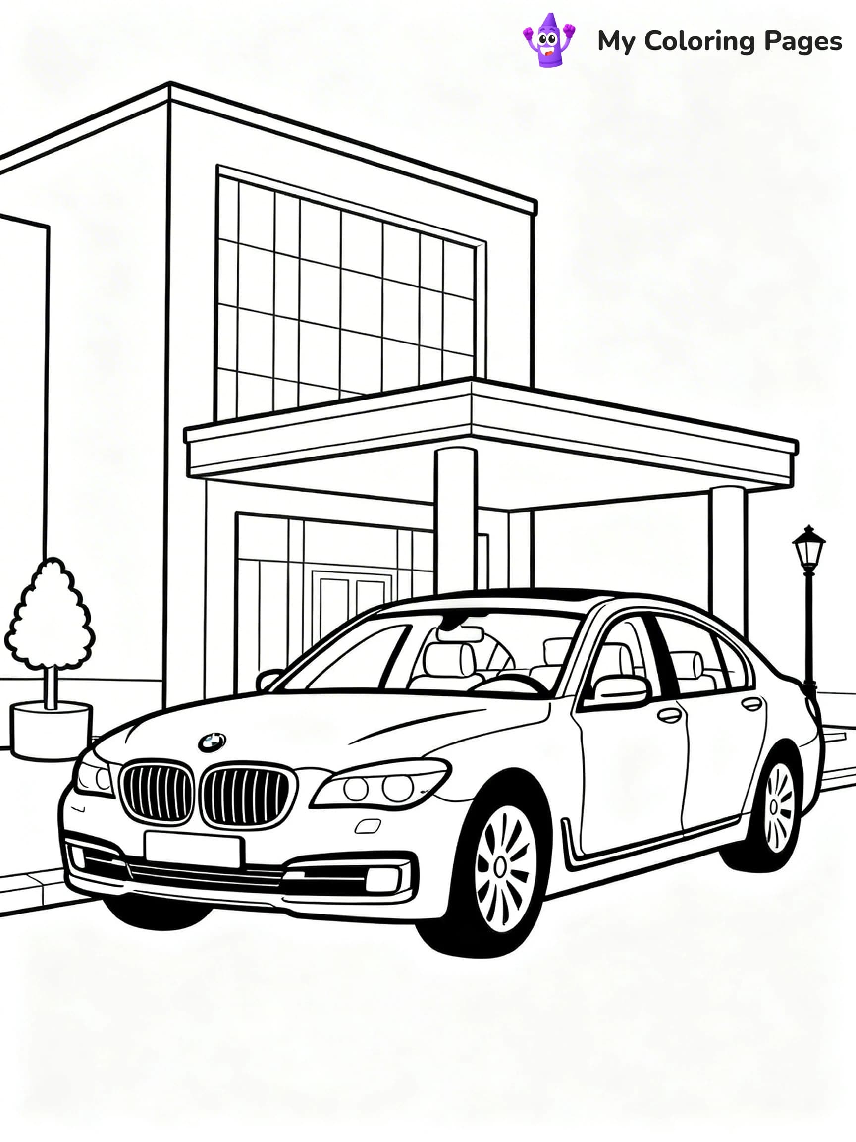 BMW Coloring Pages - 22