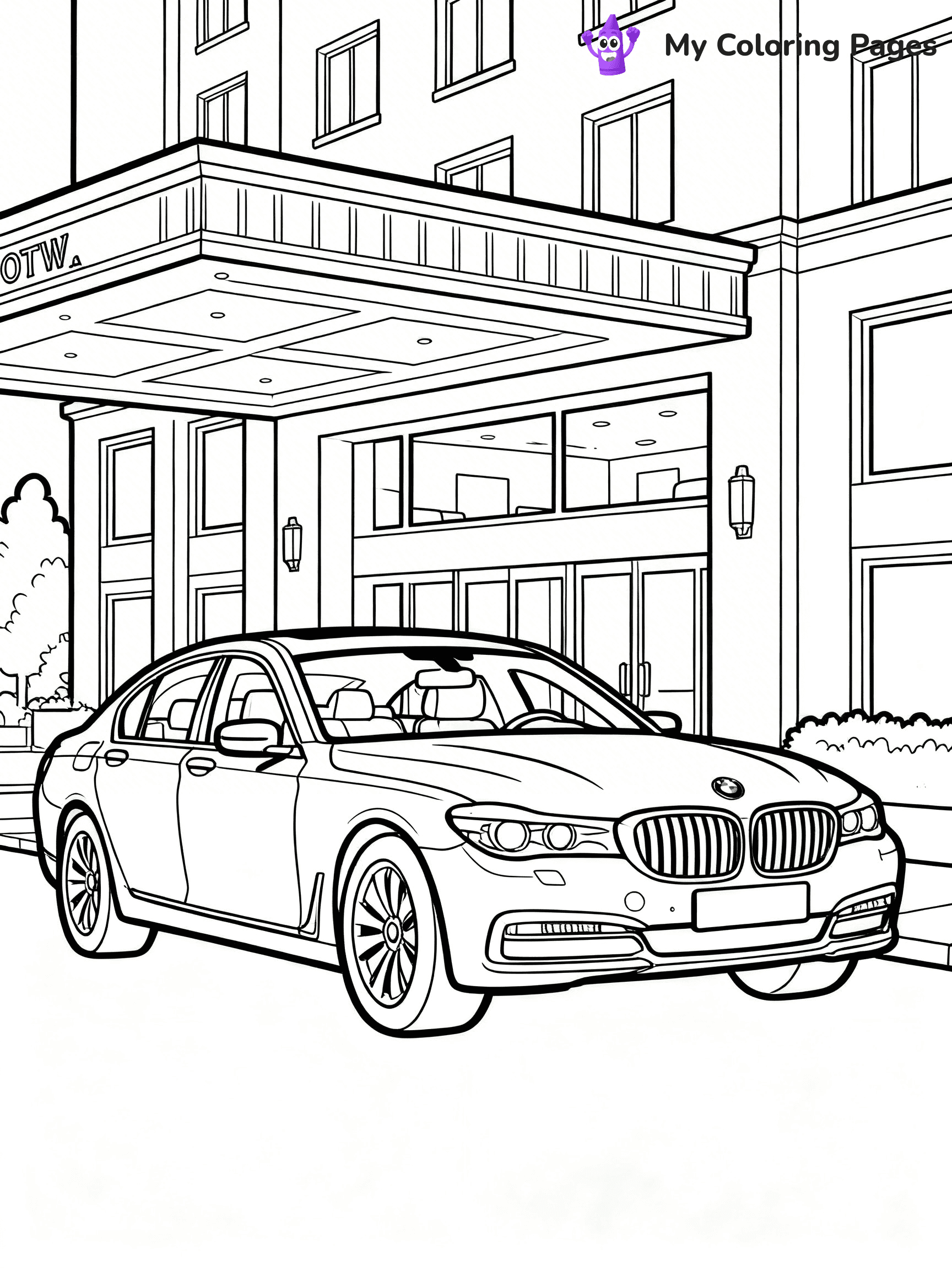 BMW Coloring Pages - 20