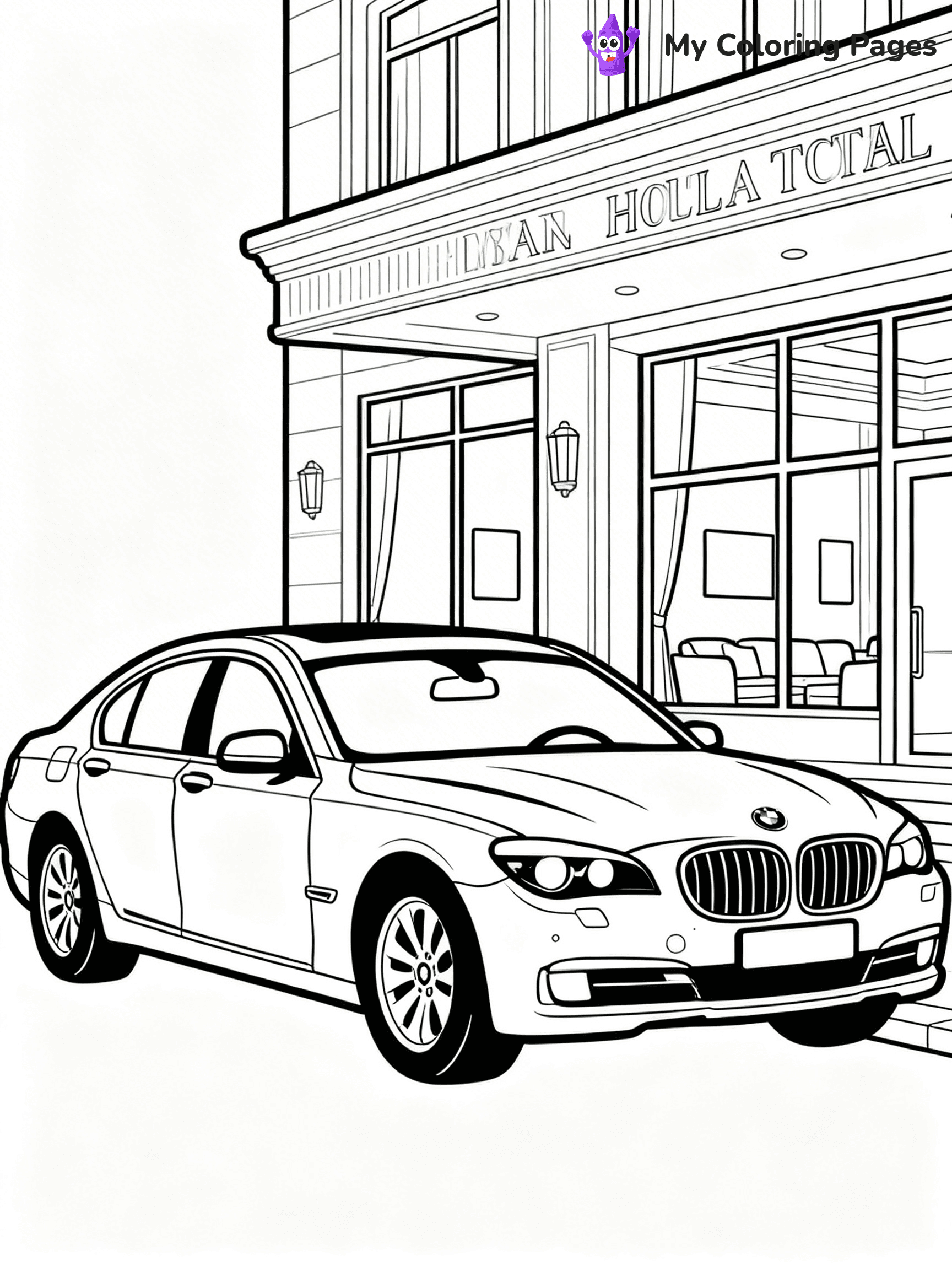 BMW Coloring Pages - 19