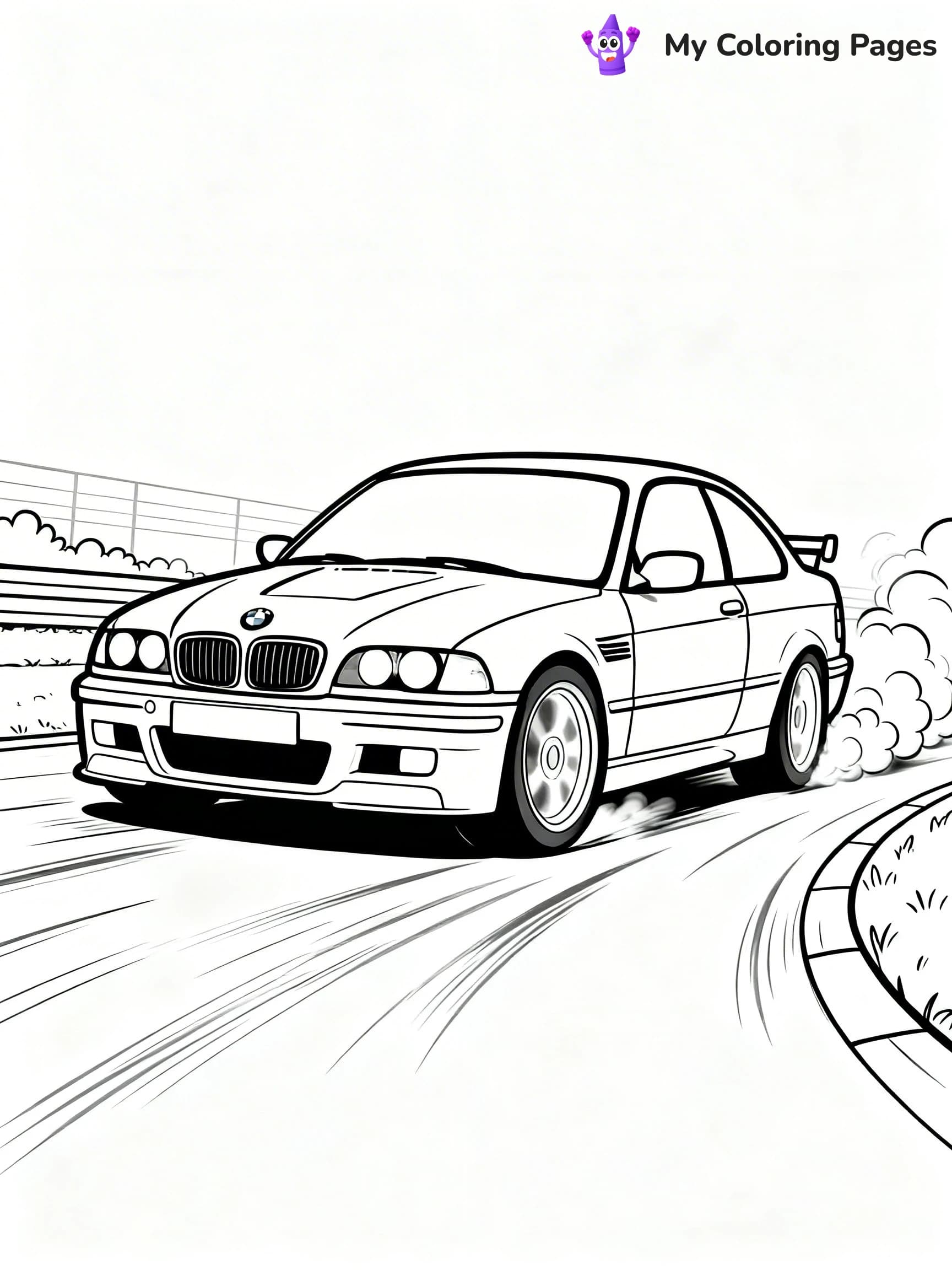 BMW Coloring Pages - 18