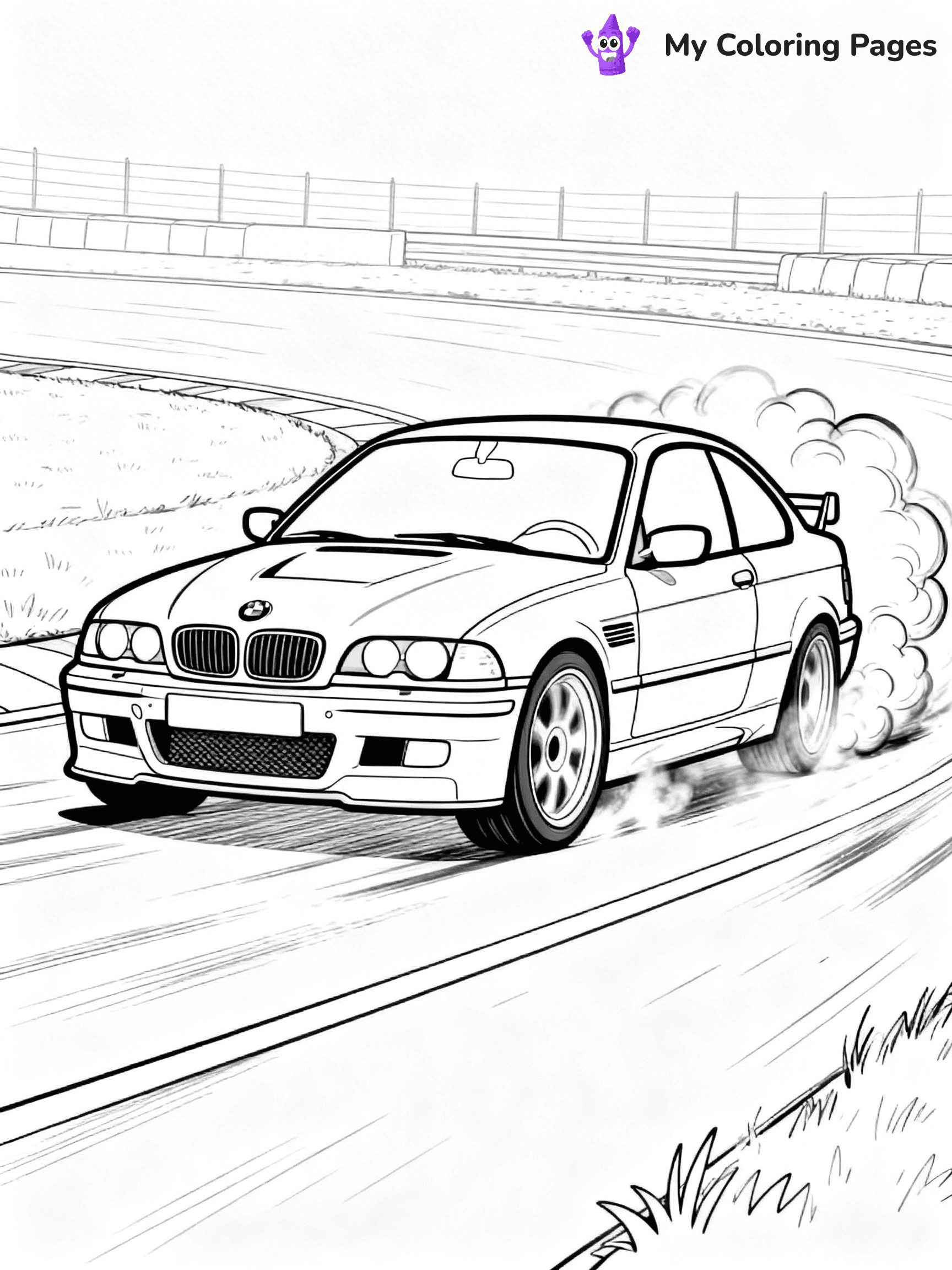 BMW Coloring Pages - 16
