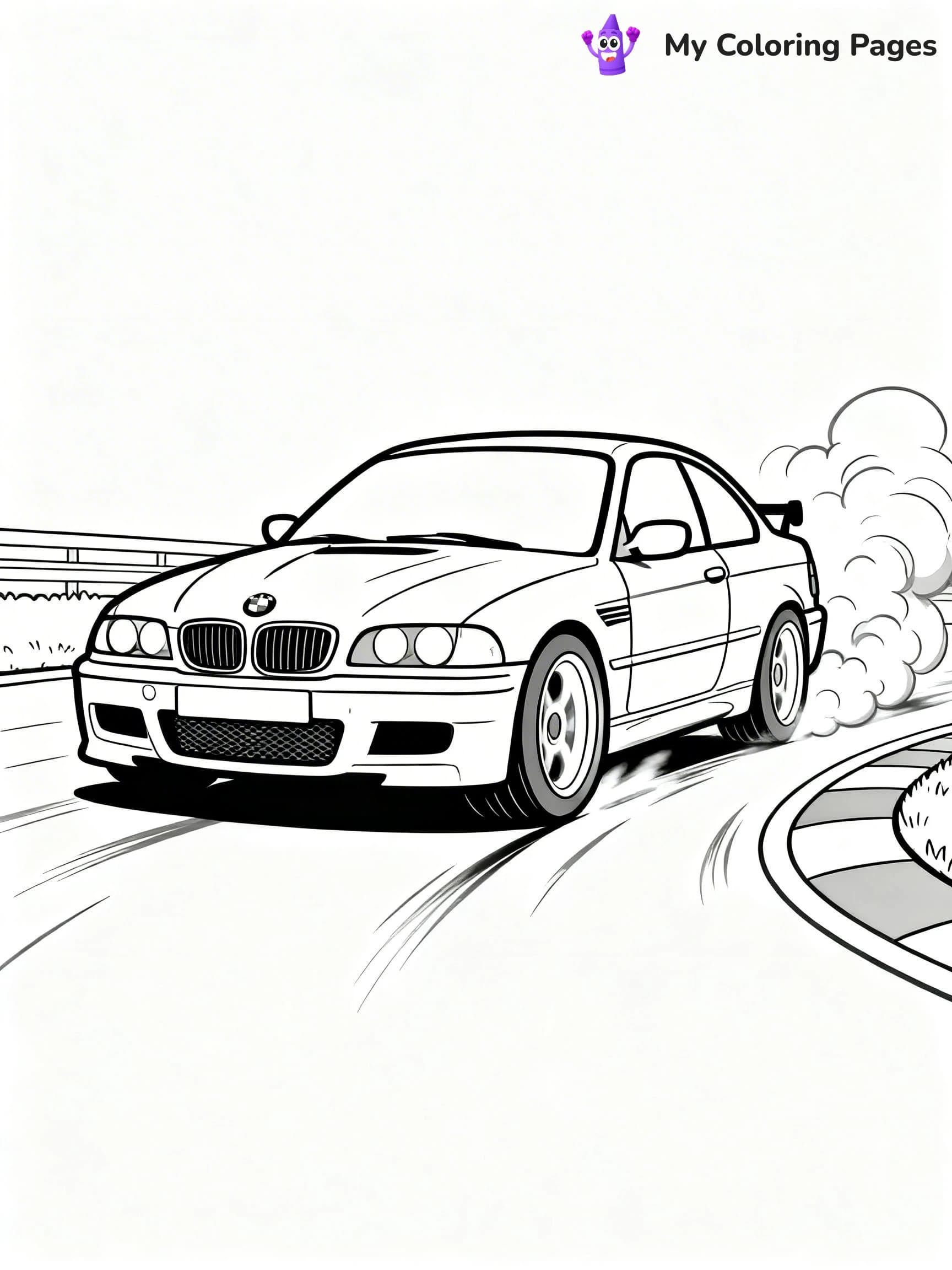 BMW Coloring Pages - 15