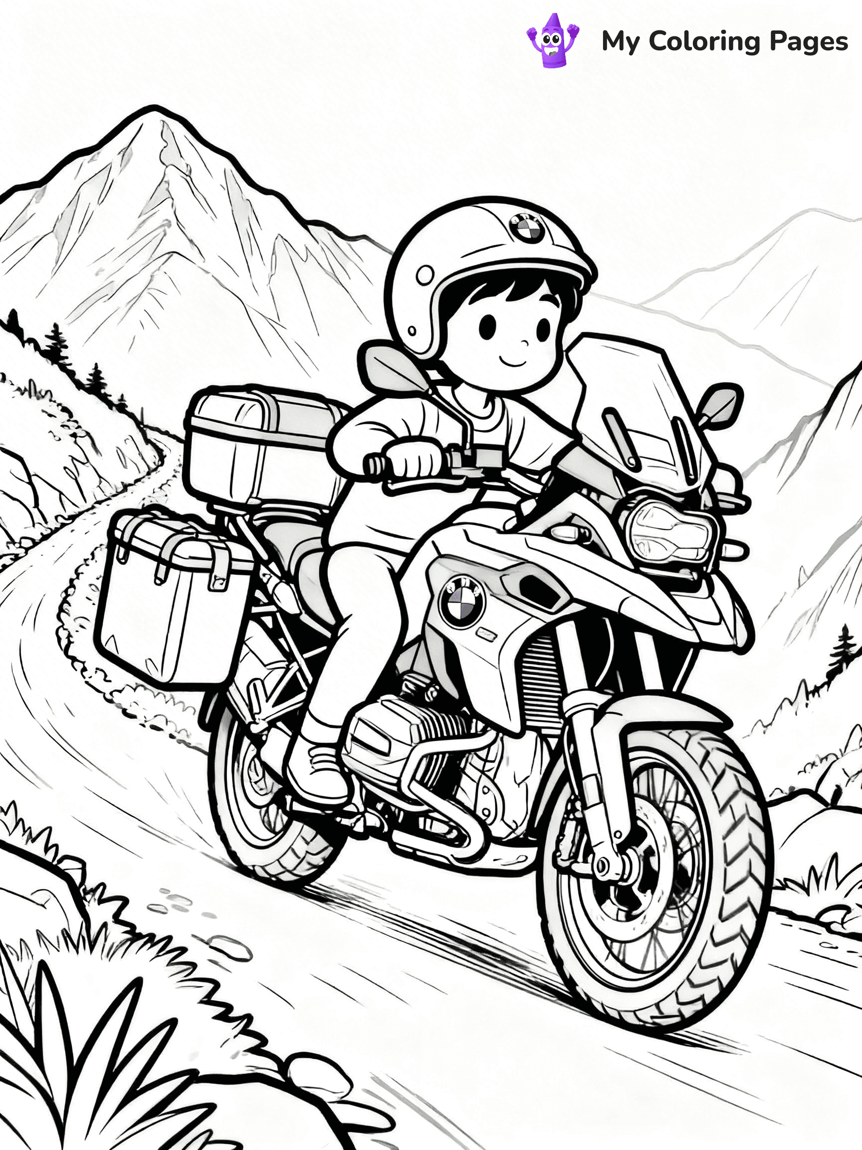 BMW Coloring Pages - 12