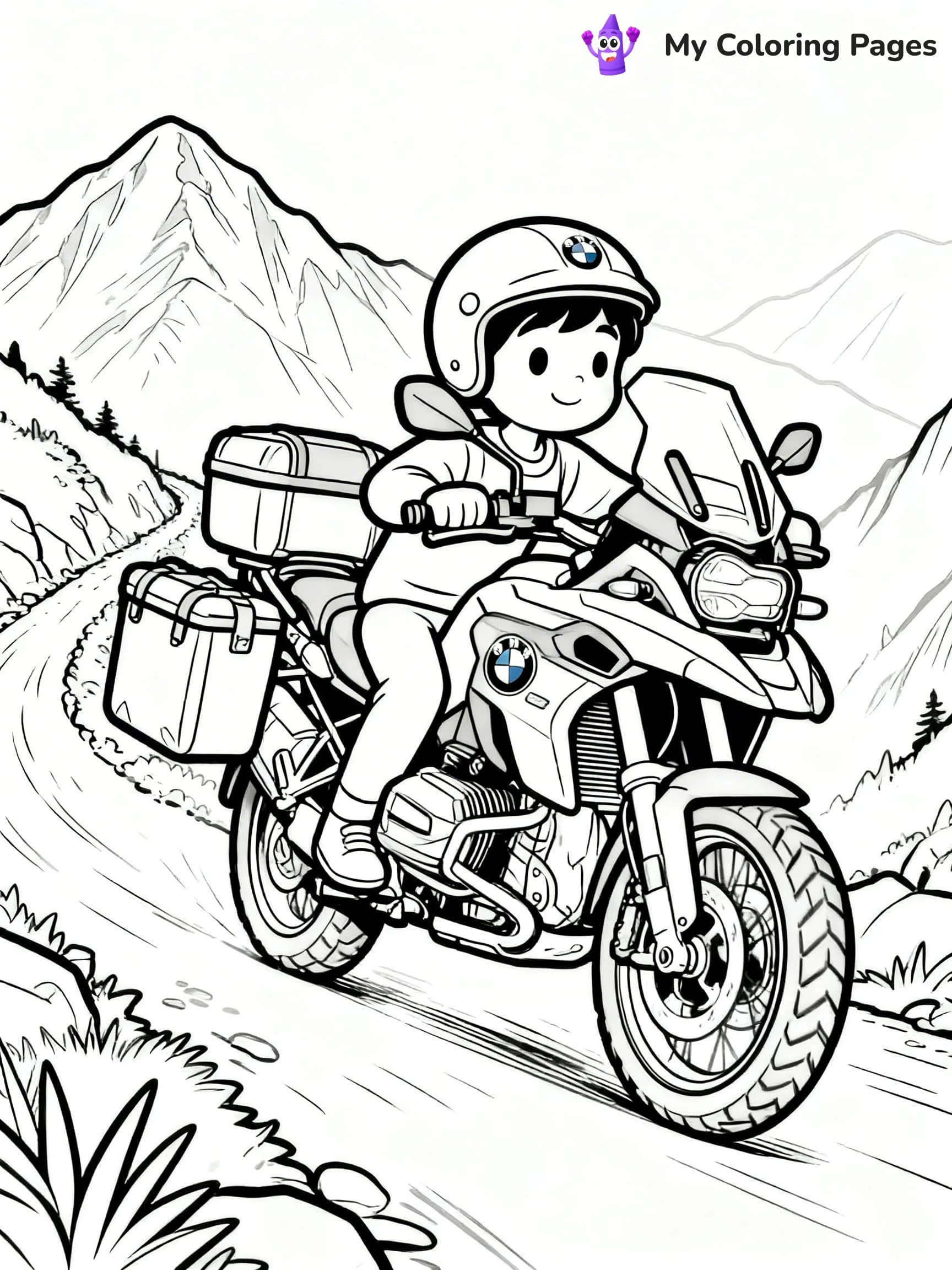 BMW Coloring Pages - 12