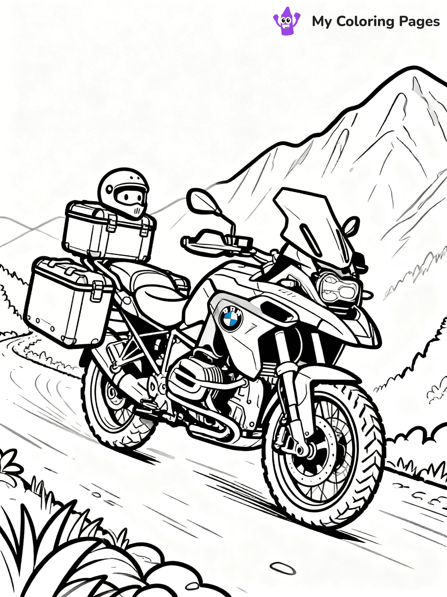 BMW Coloring Pages - 11