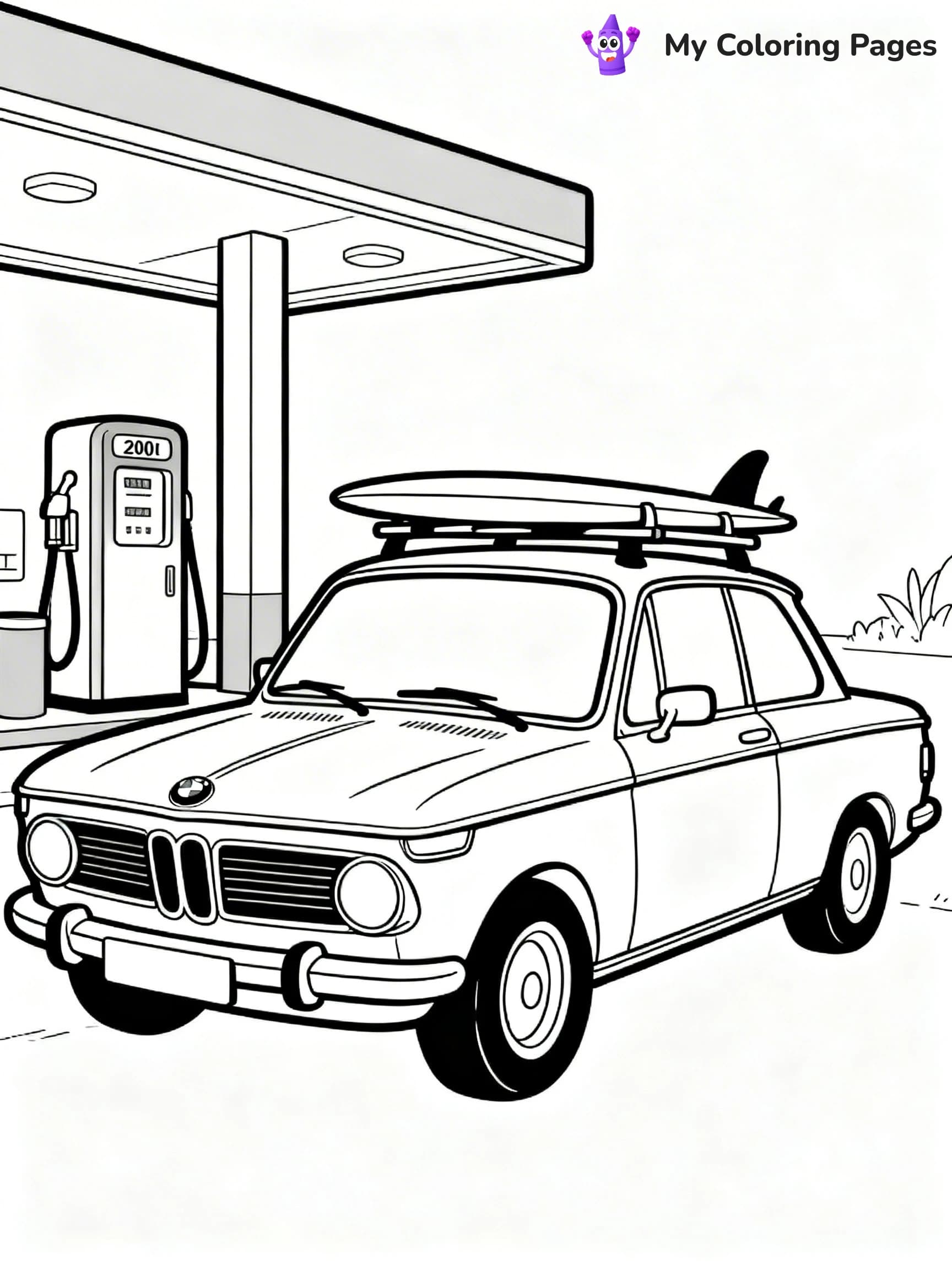 BMW Coloring Pages - 10