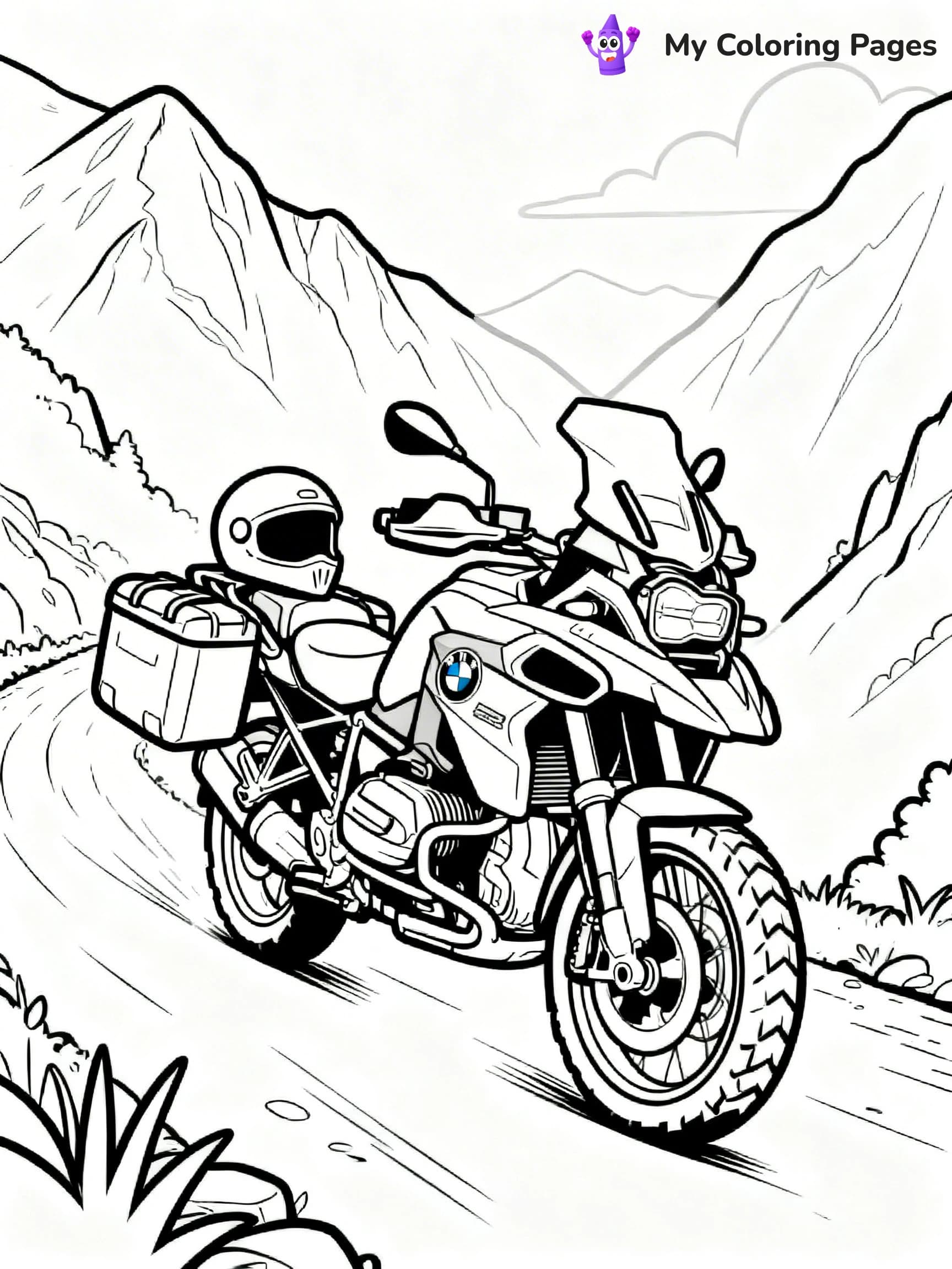 BMW Coloring Pages - 9