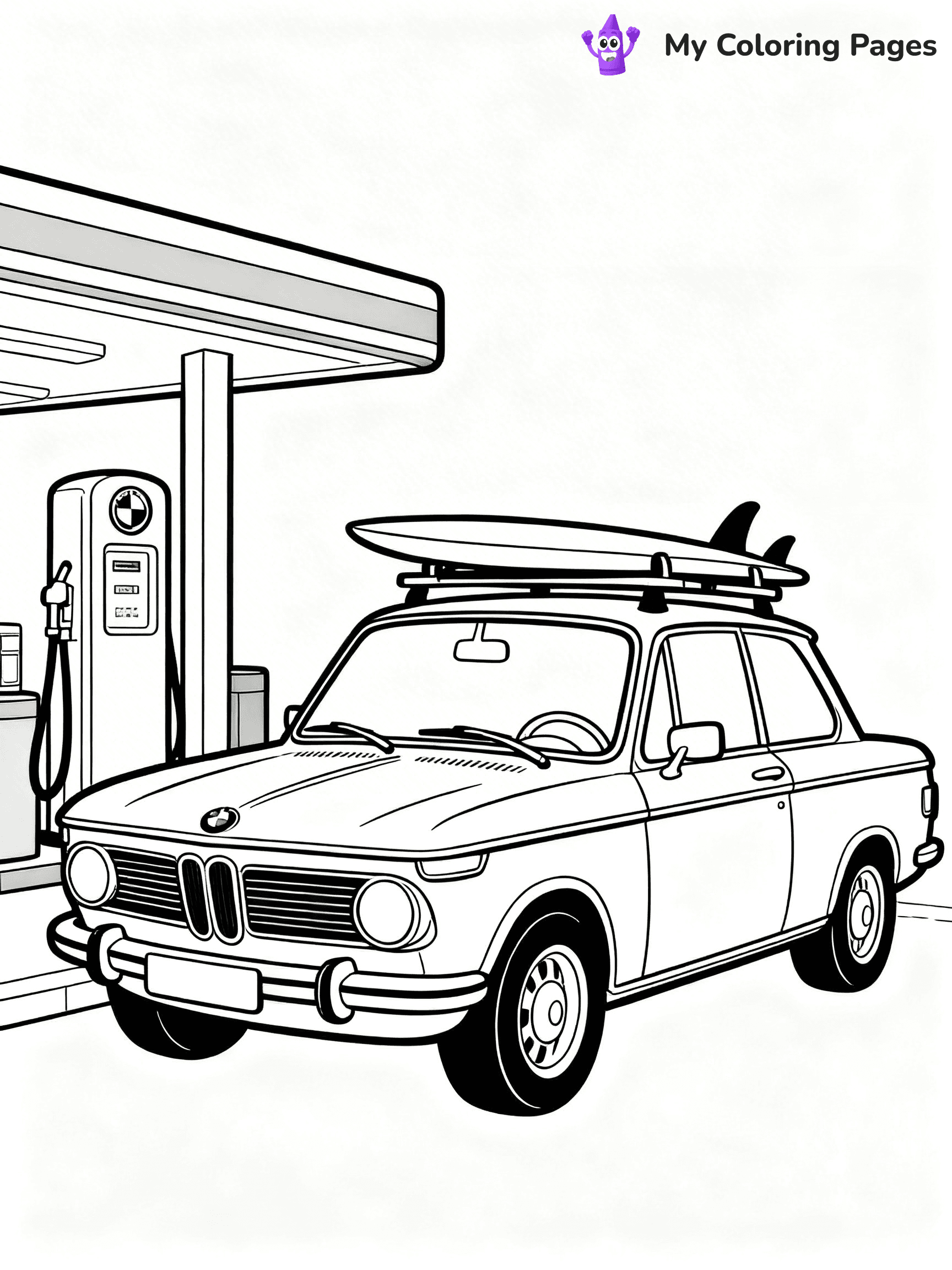 BMW Coloring Pages - 8