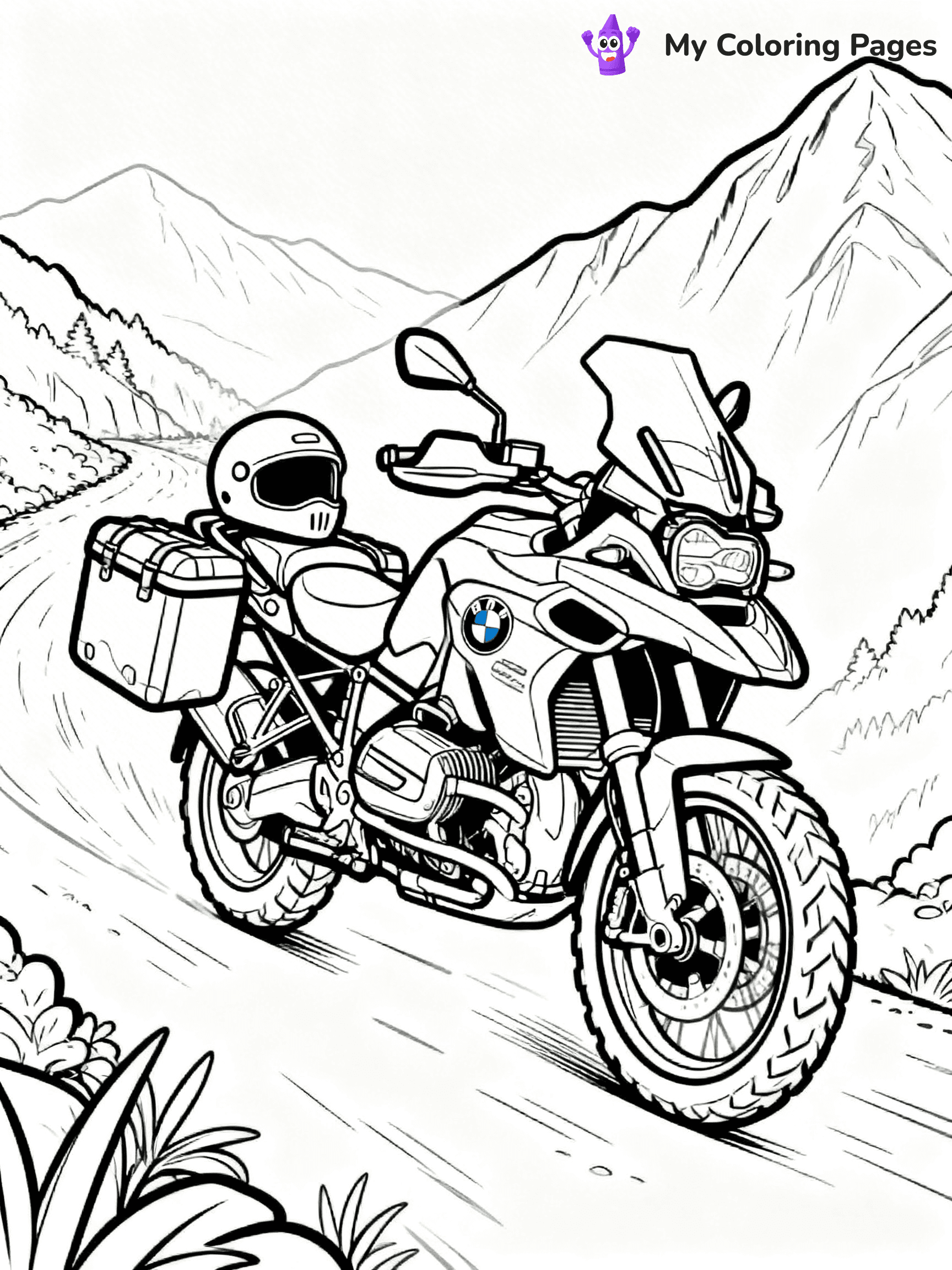 BMW Coloring Pages - 7