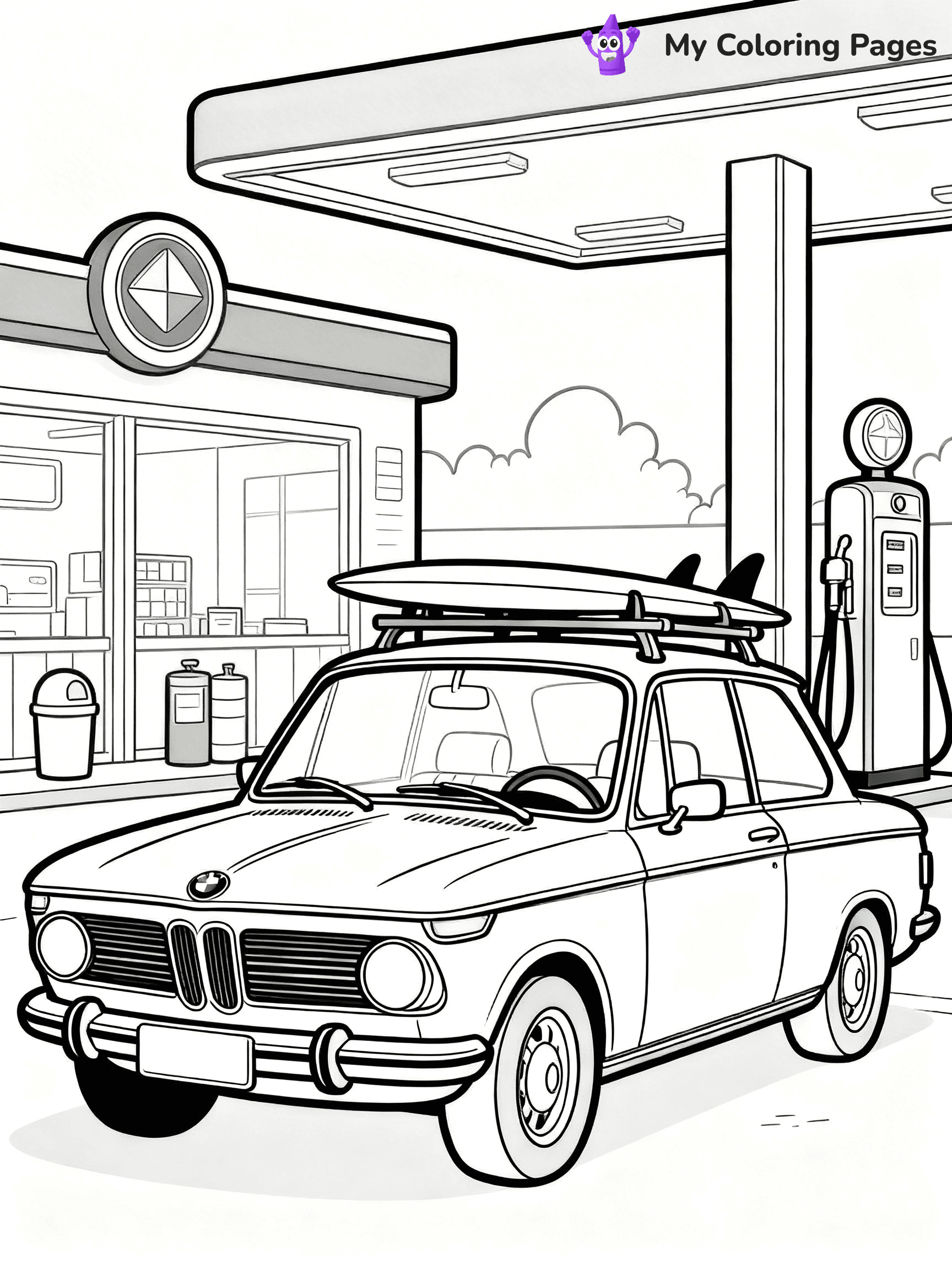 BMW Coloring Pages - 6