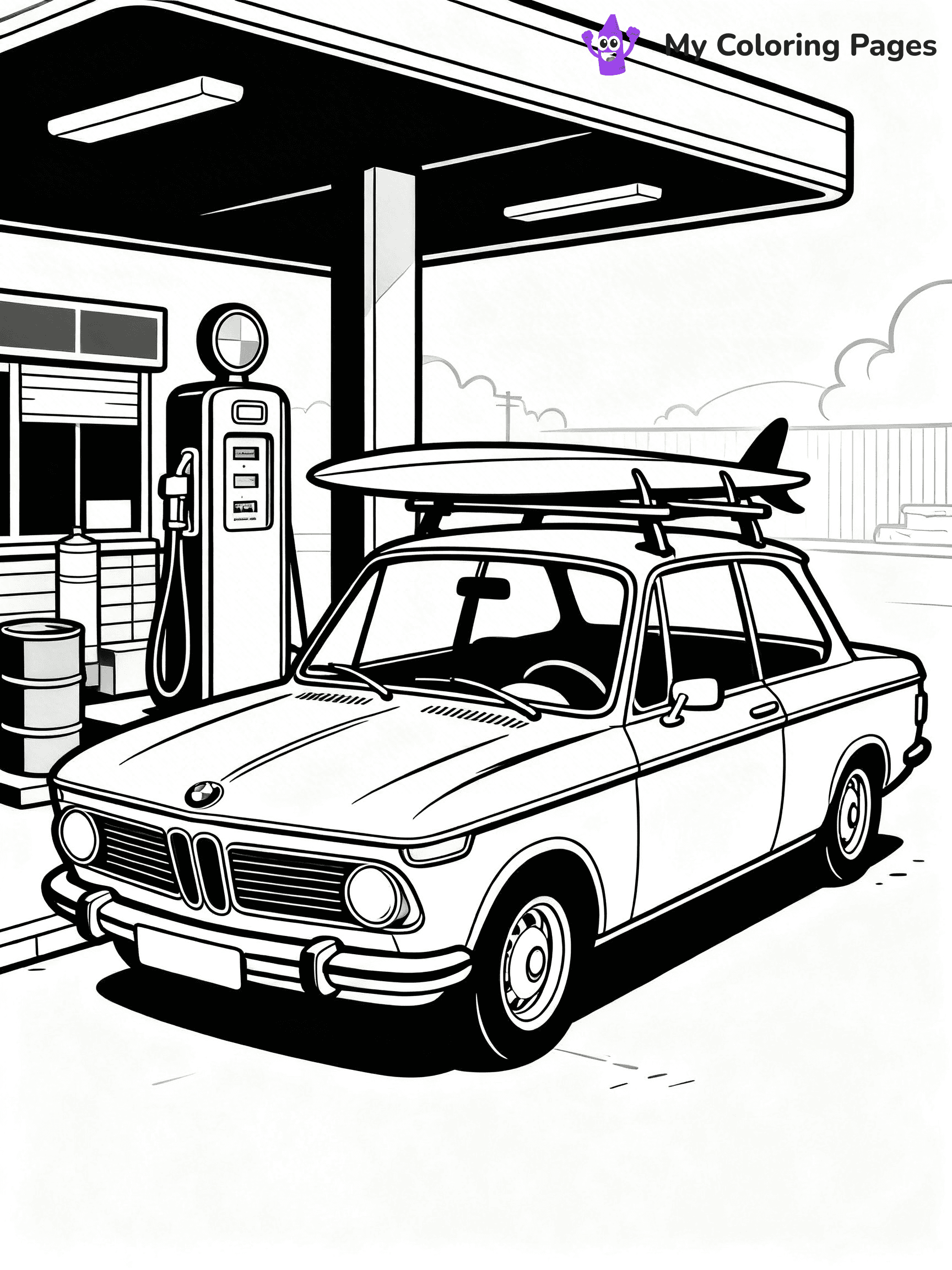 BMW Coloring Pages - 4
