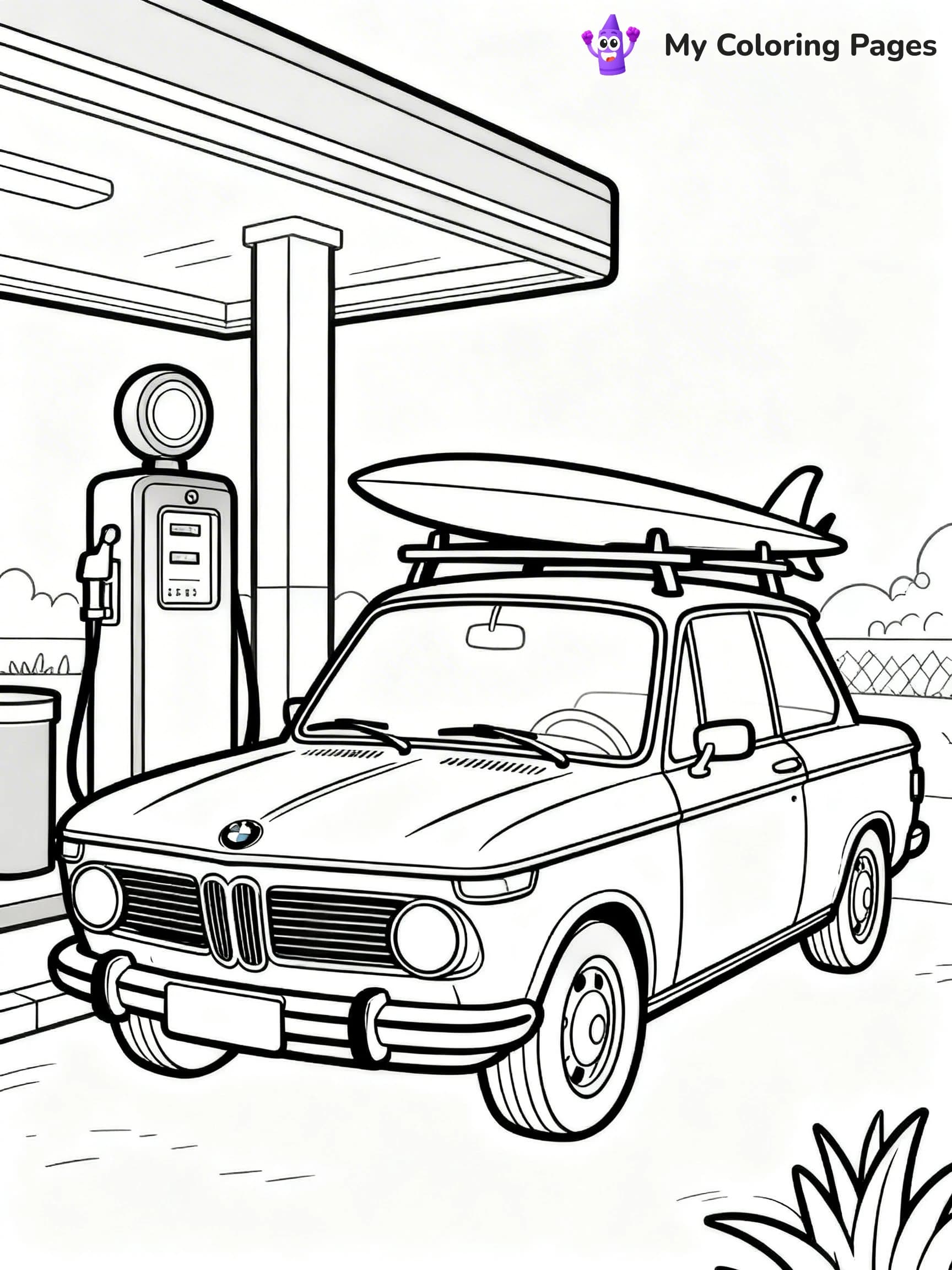 BMW Coloring Pages - 1