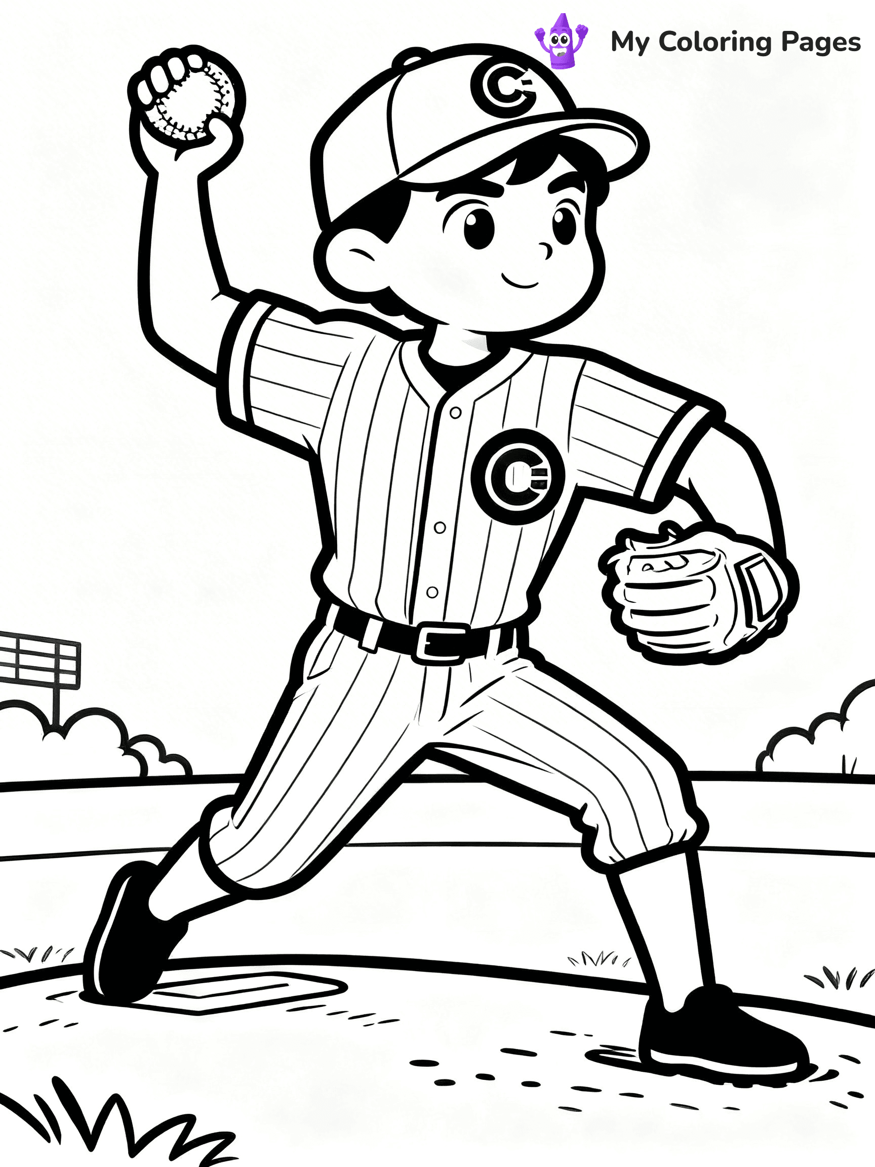 Chicago Cubs Coloring Pages - 18