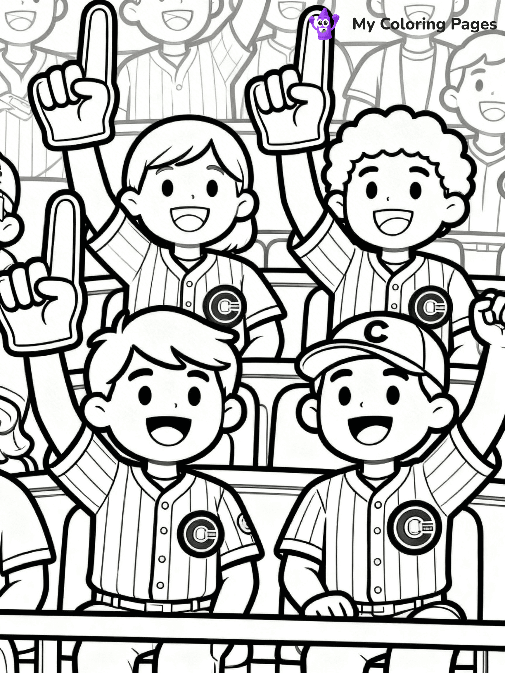 Chicago Cubs Coloring Pages - 13