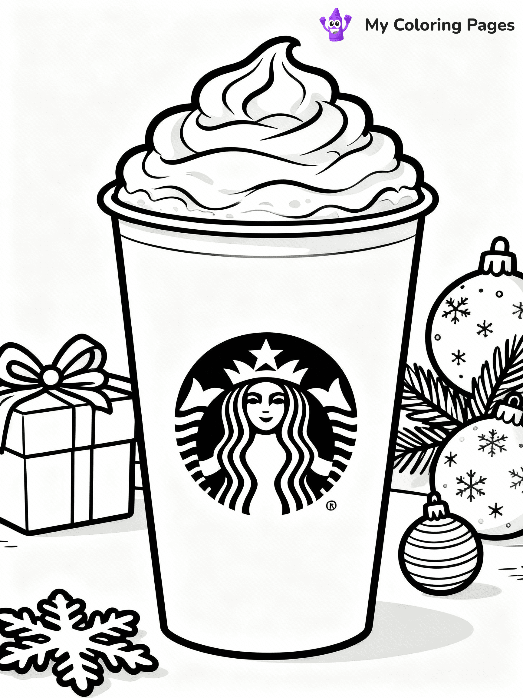 Starbucks Coloring Pages - 22