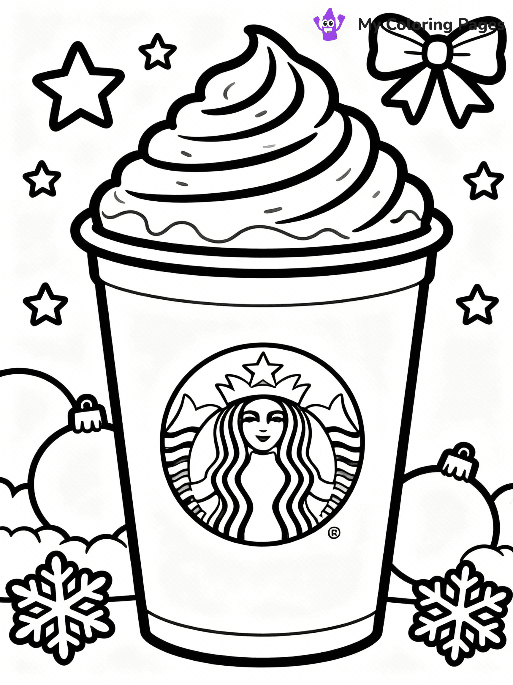 Starbucks Coloring Pages - 21