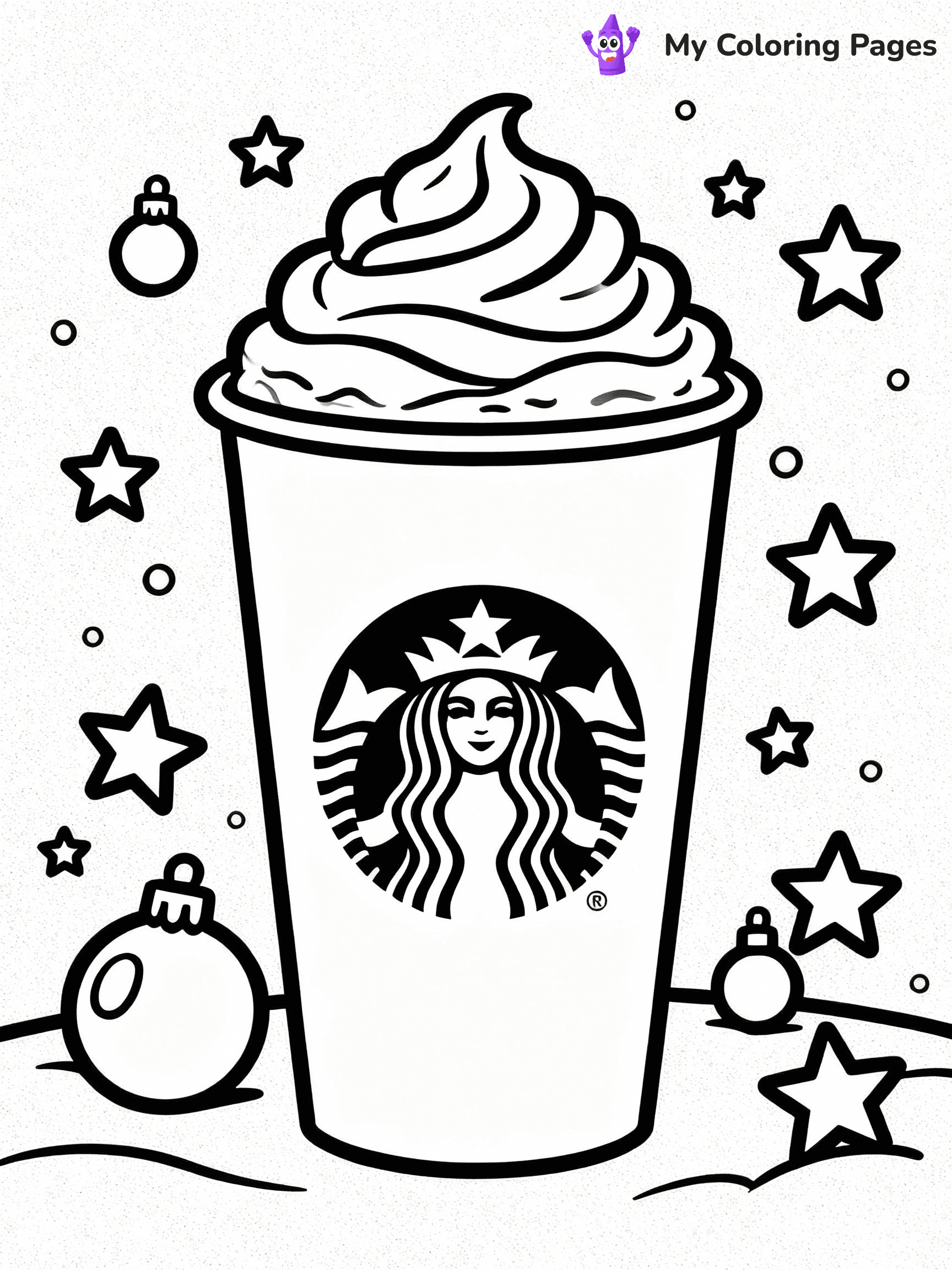 Starbucks Coloring Pages - 20