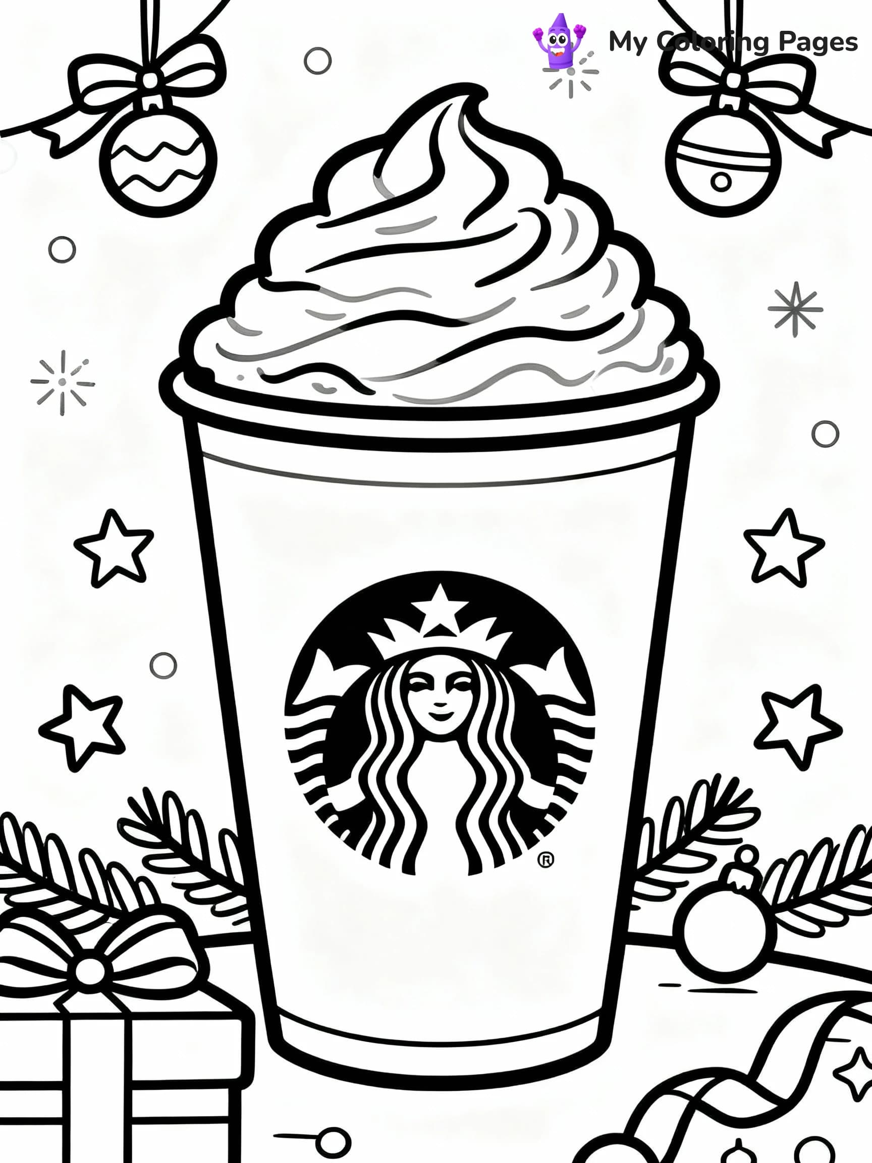 Starbucks Coloring Pages - 19