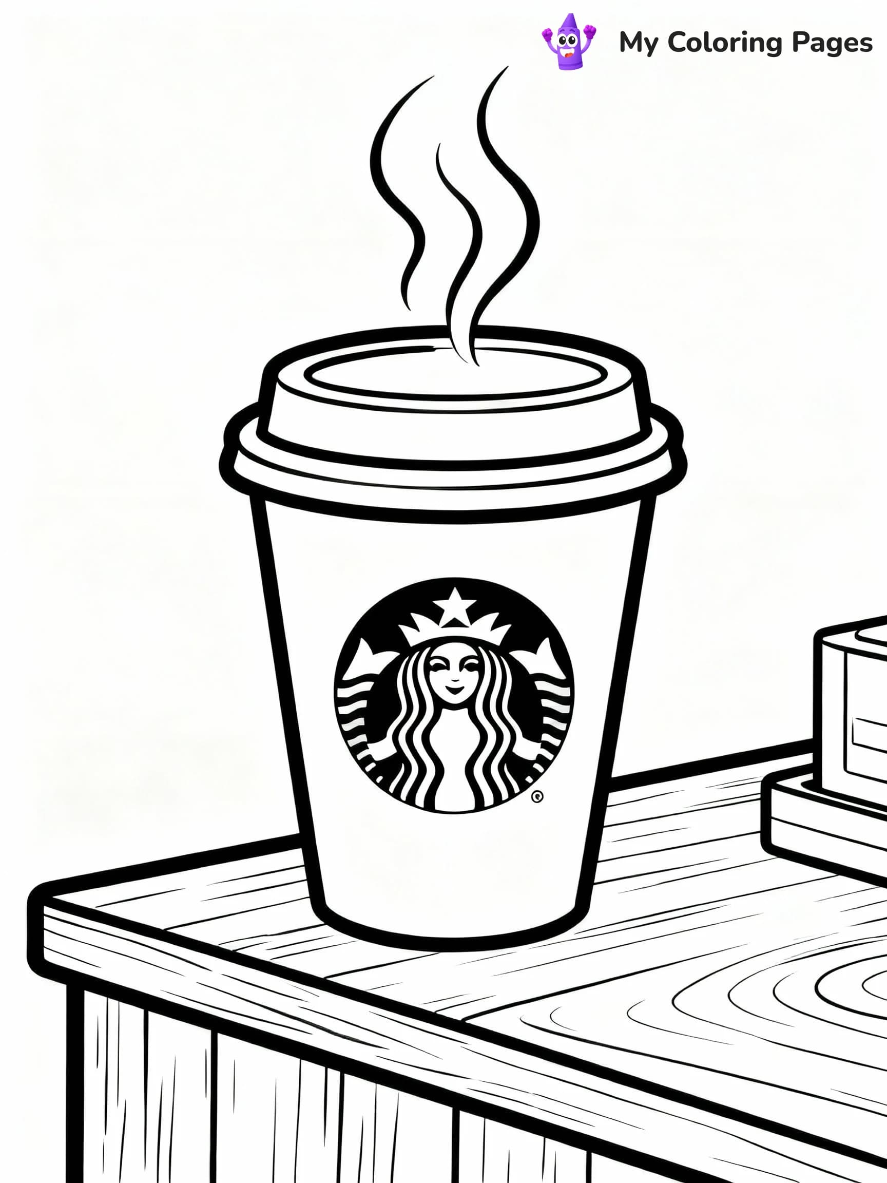 Starbucks Coloring Pages - 12