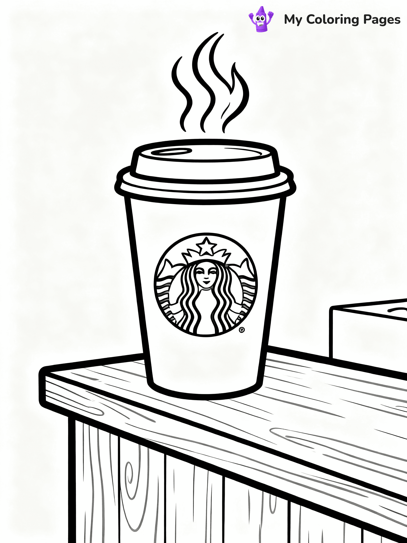 Starbucks Coloring Pages - 10