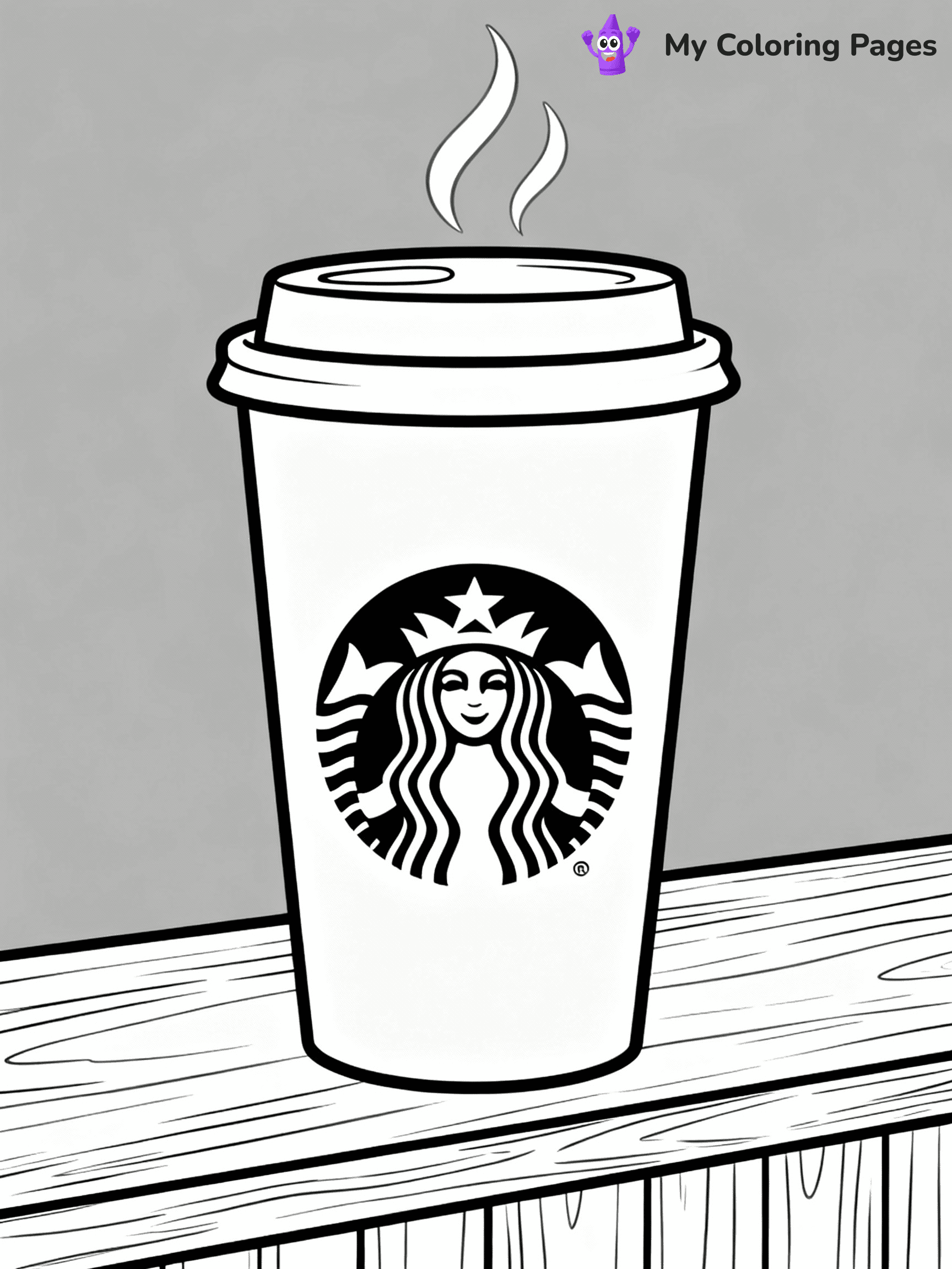 Starbucks Coloring Pages - 9