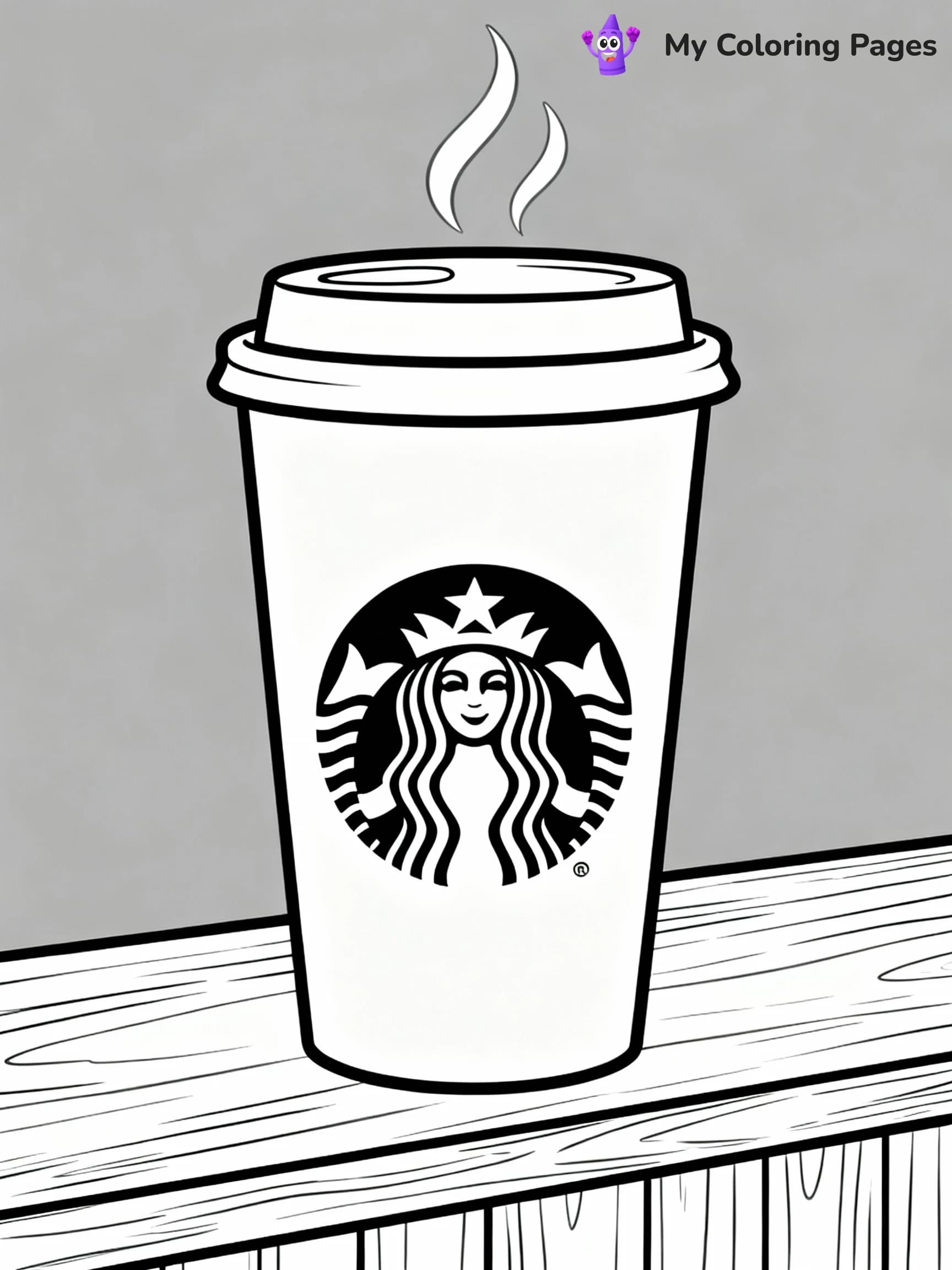 Starbucks Coloring Pages - 9