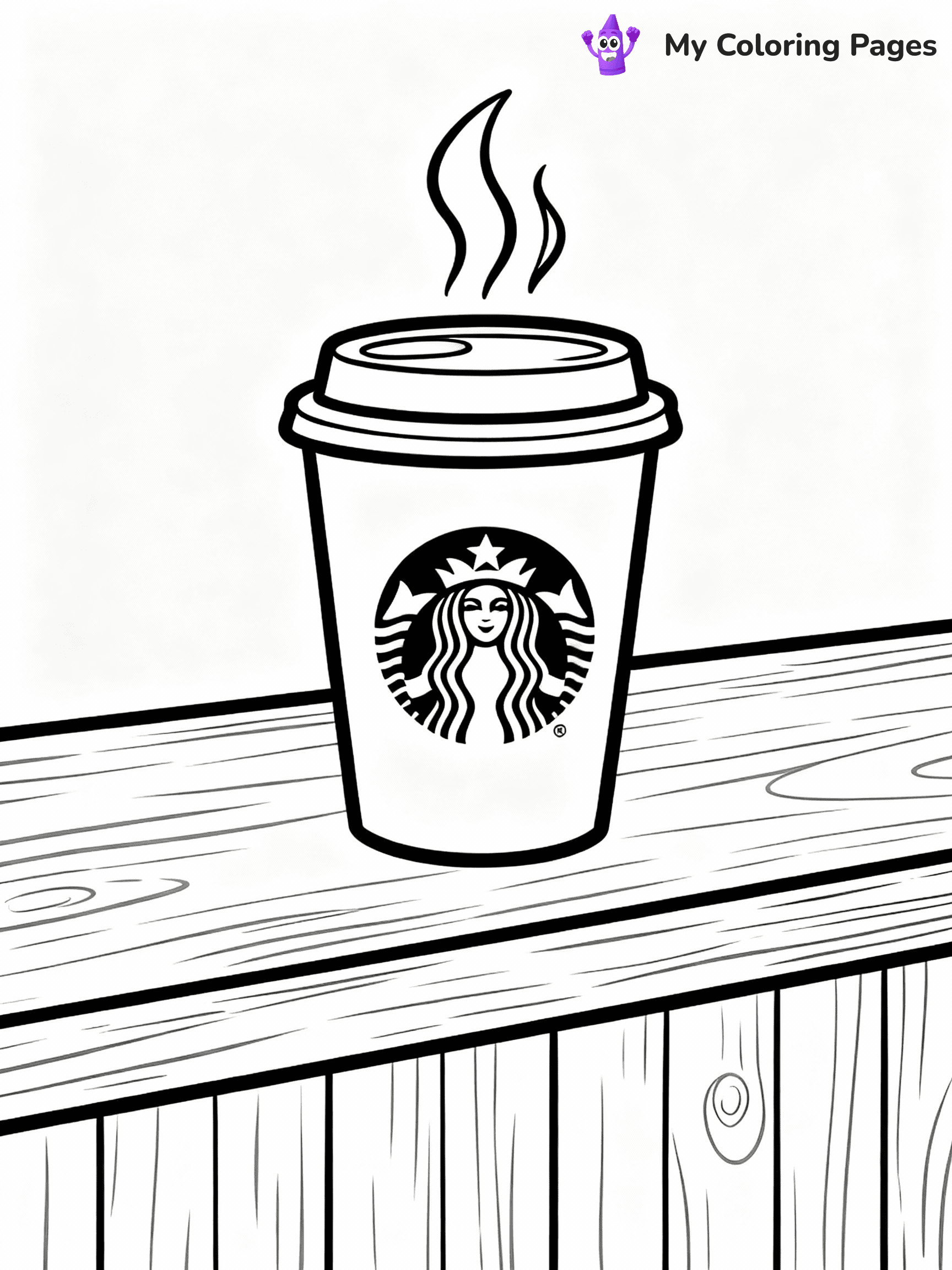 Starbucks Coloring Pages - 8