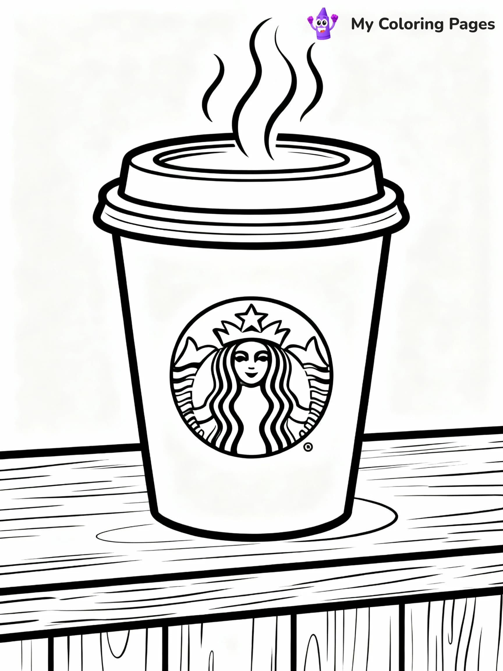 Starbucks Coloring Pages - 7