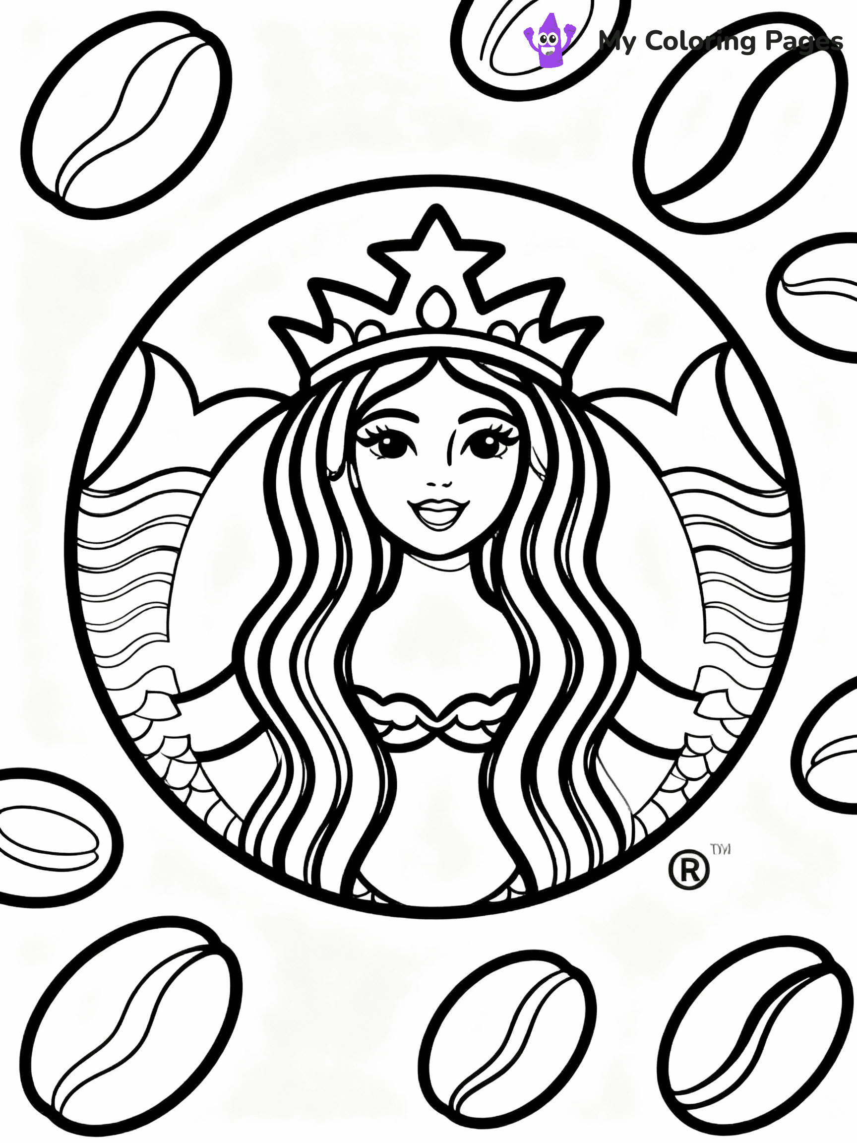 Starbucks Coloring Pages - 6