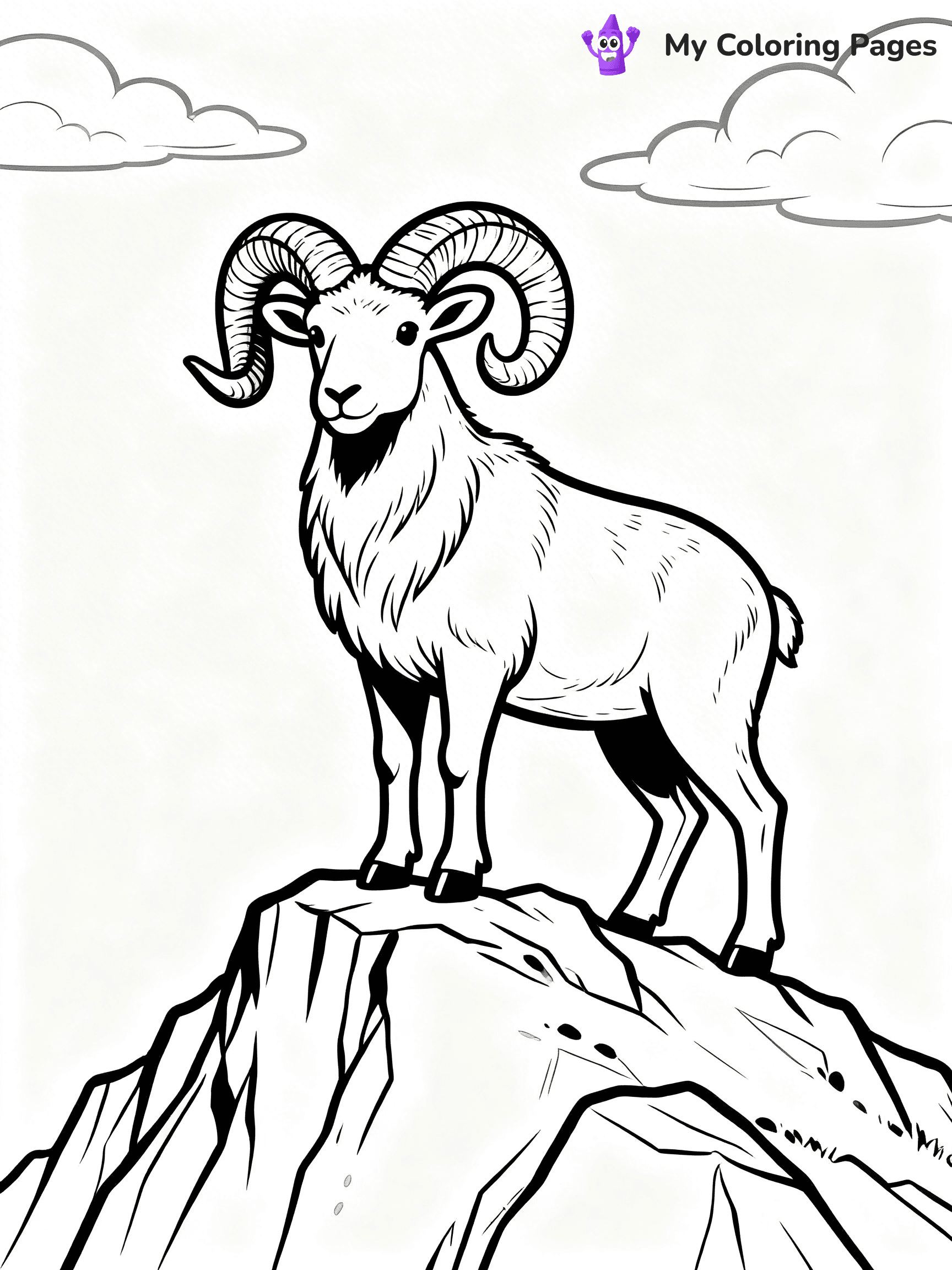 Ram Coloring Pages - 21