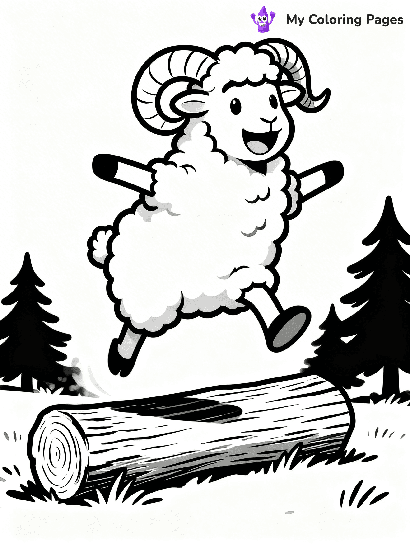 Ram Coloring Pages - 15