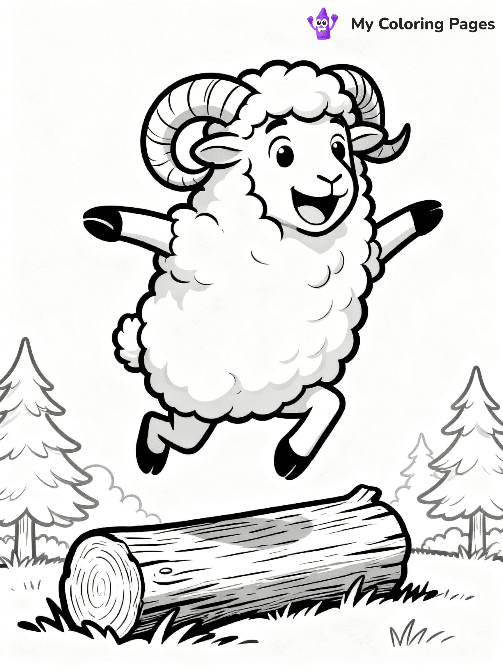 Ram Coloring Pages - 14