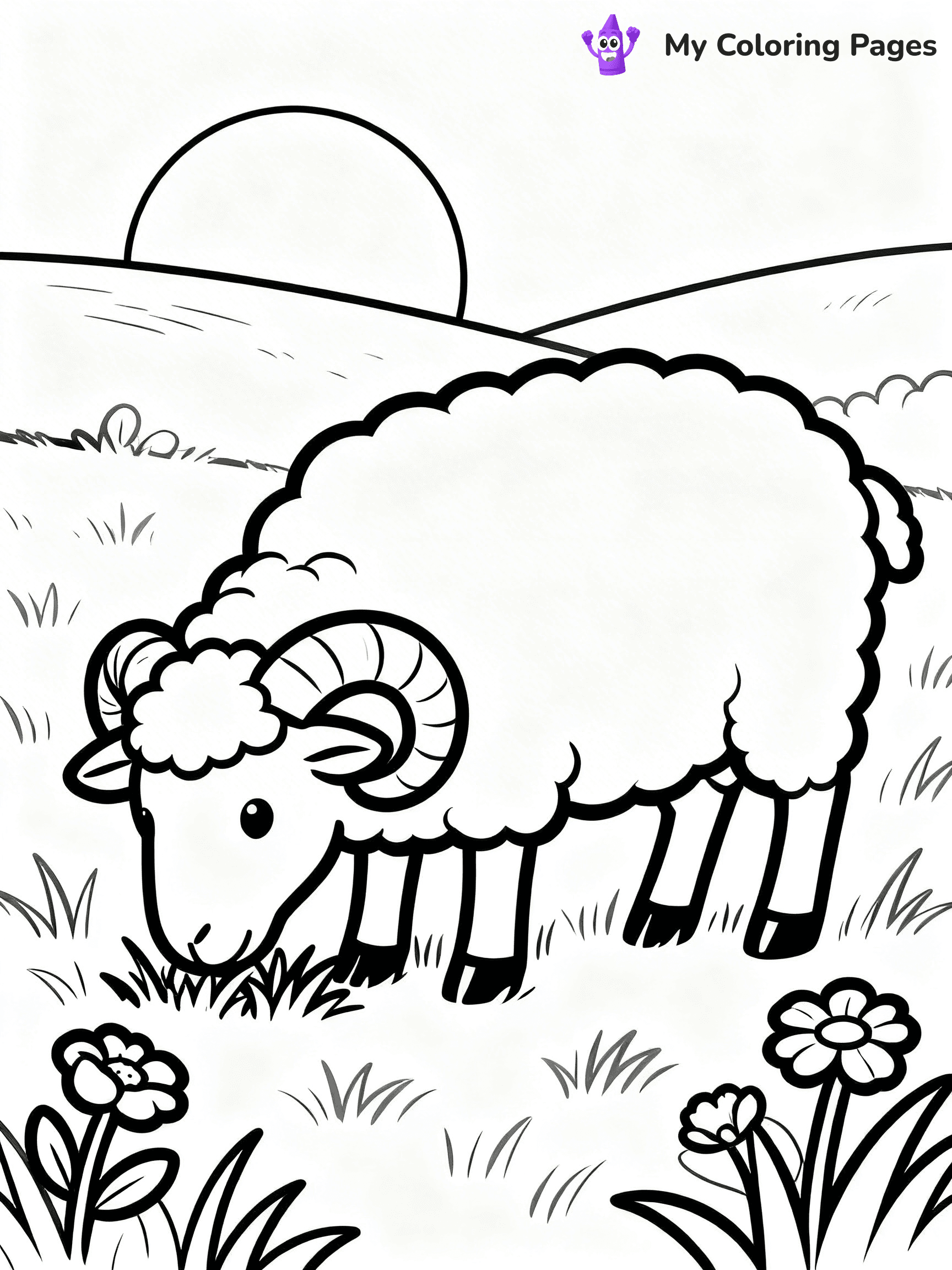 Ram Coloring Pages - 10