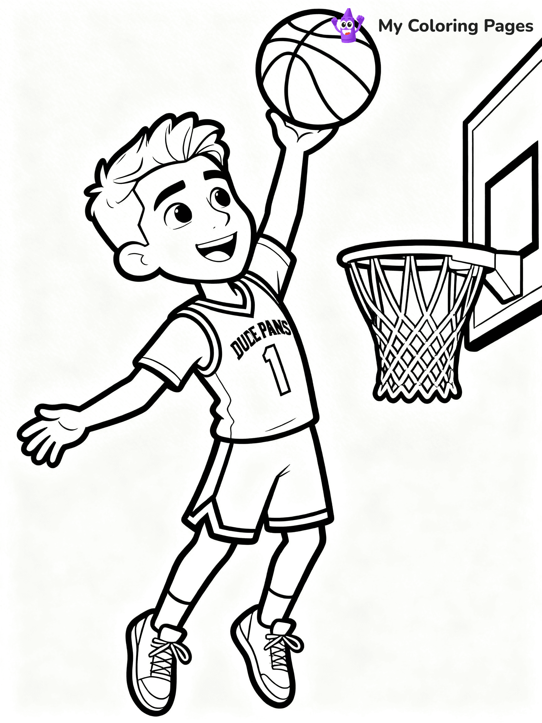 Dude Perfect Coloring Pages - 22