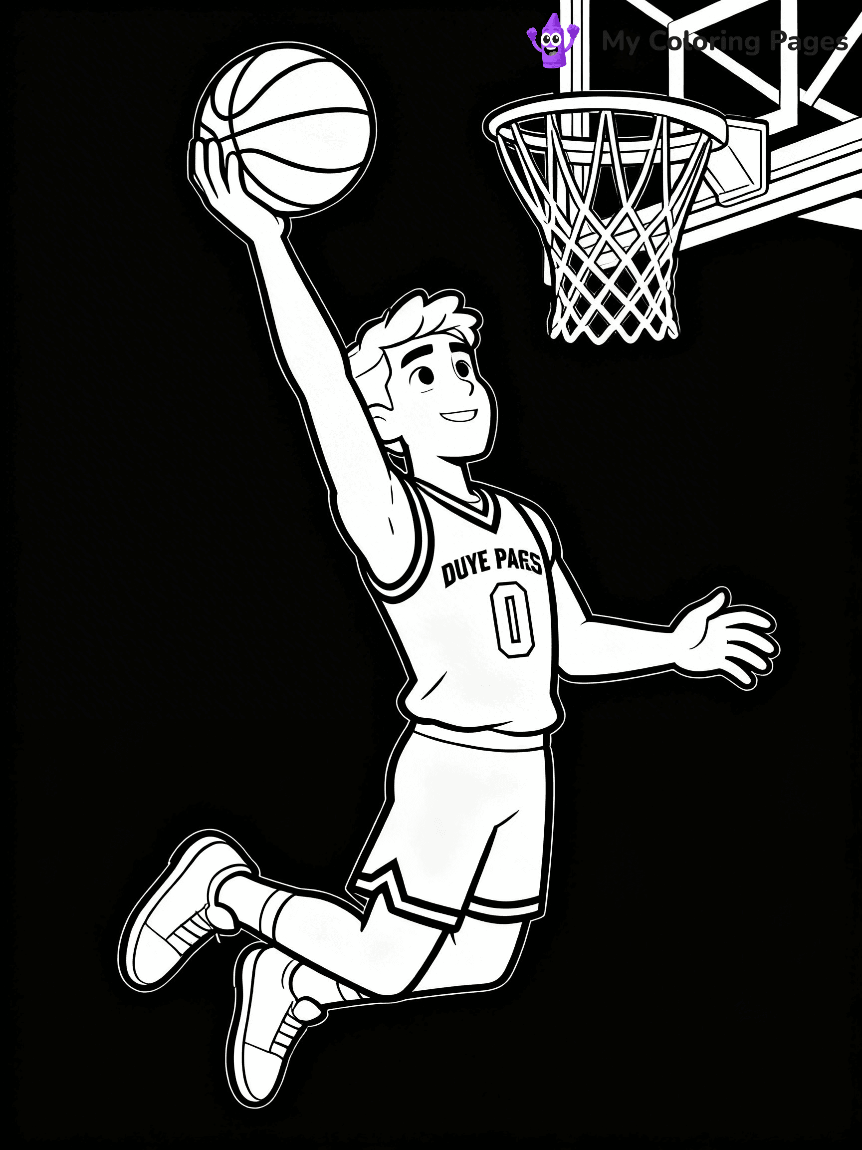 Dude Perfect Coloring Pages - 21